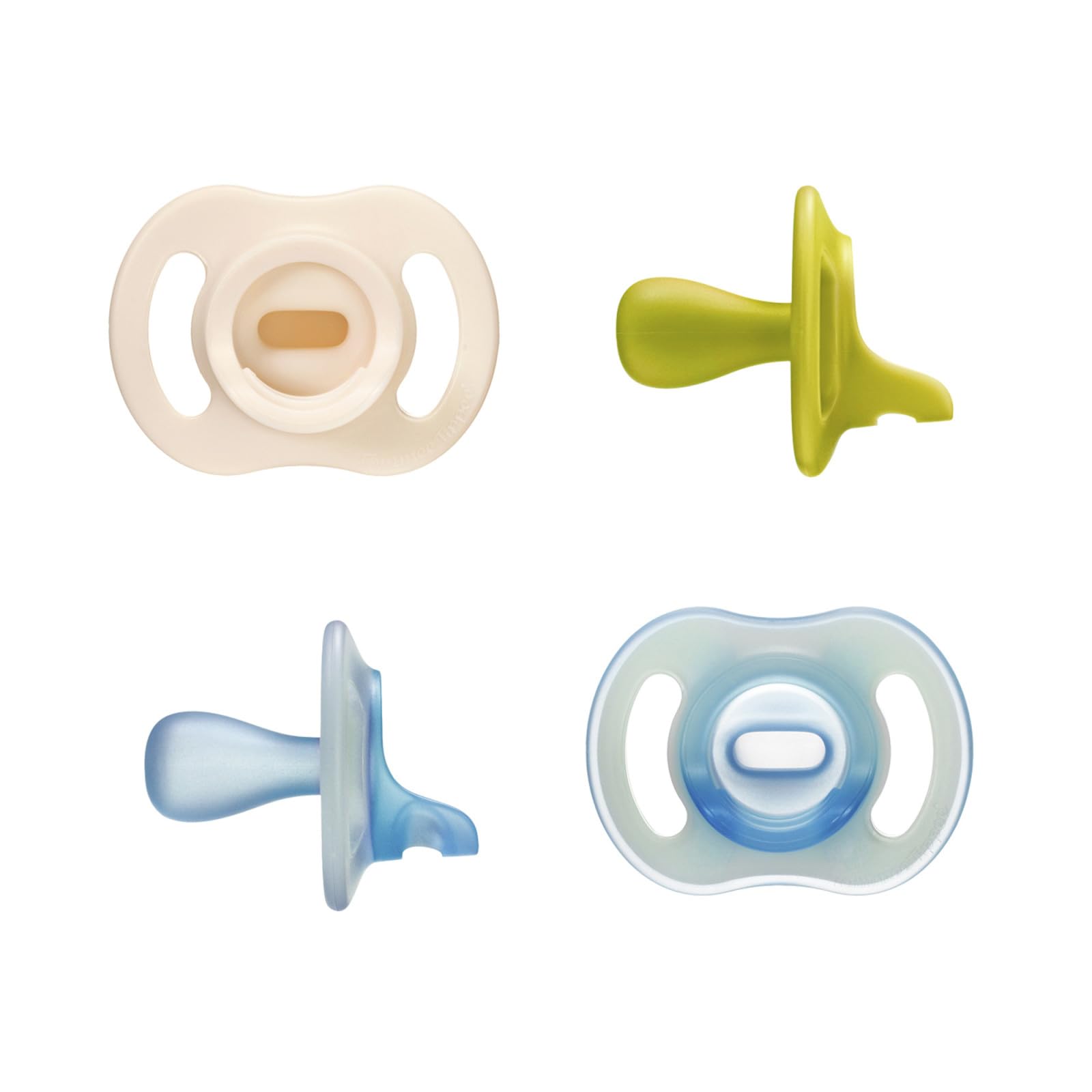 tommee-tippee-ultra-light-d-a-y-noche-chupetes-de-silicona-de-una-pieza-20-m-s-l image 1