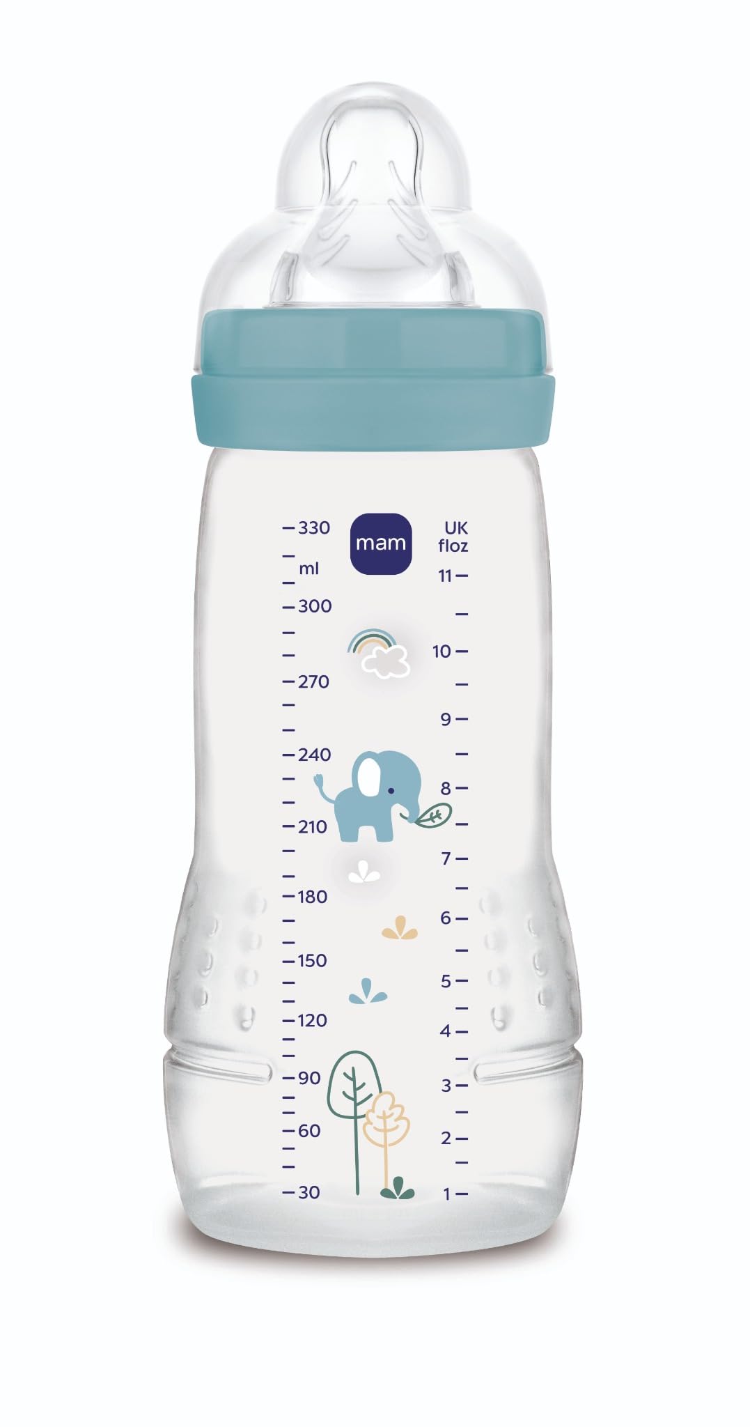 mam-easy-active-330-ml-biber-n-con-tetina-3-de-flujo-r-pido-para-beb-s-4-meses-a image 1