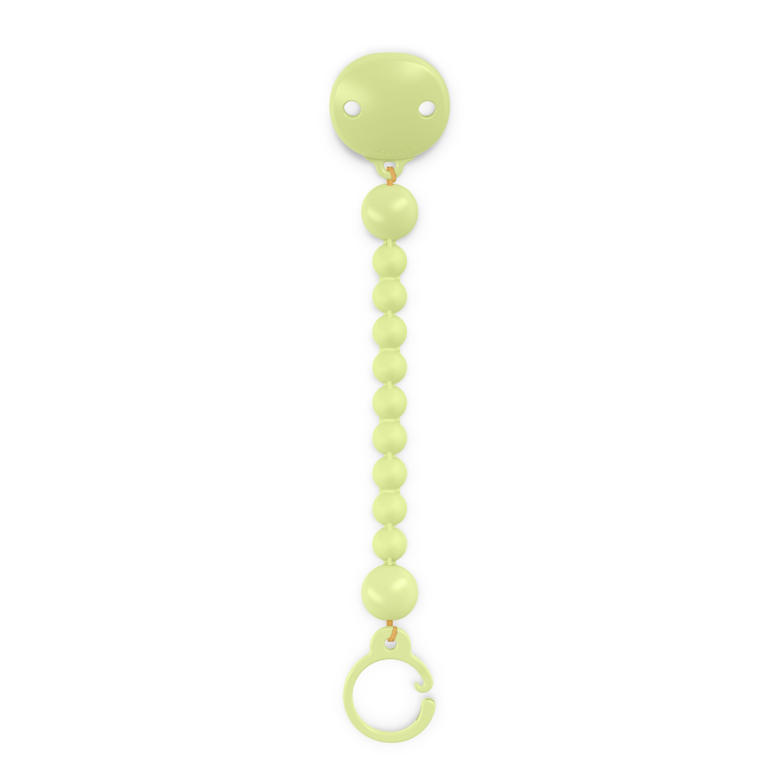 suavinex-colour-essence-lime-broche-pinza-chupetero-de-silicona-con-cadena-de-un image 1