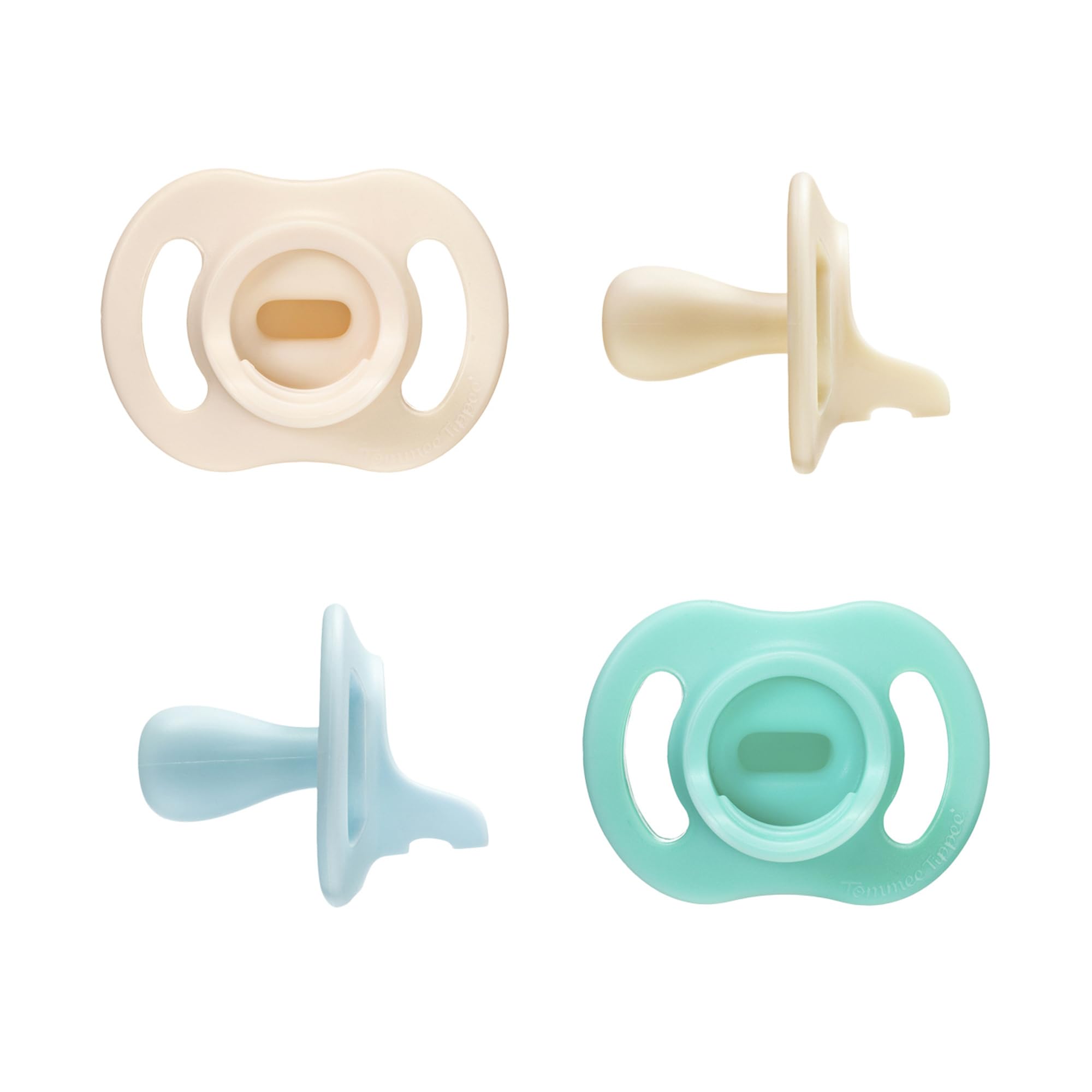 tommee-tippee-chupete-ultra-light-stayput-0-6m-pack-de-4-silicona-de-una-sola-pi image 1