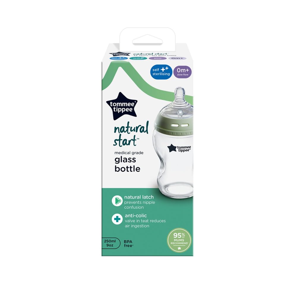 tommee-tippee-natural-start-biber-n-antic-licos-de-cristal-m-dico-250-ml-tetina- image 2