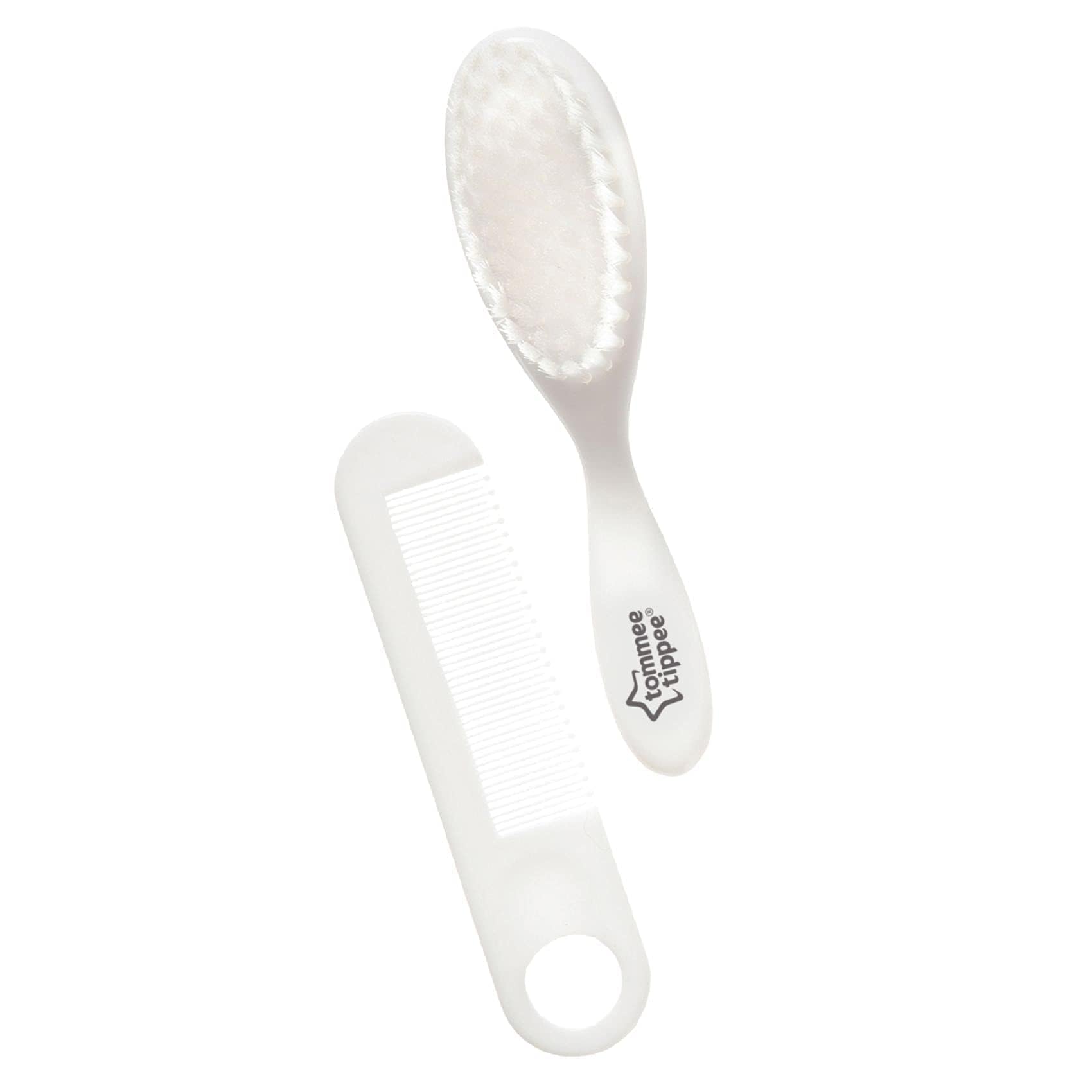 tommee-tippee-essential-basics-set-de-cepillo-y-peine-para-beb-con-cerdas-de-nil image 4
