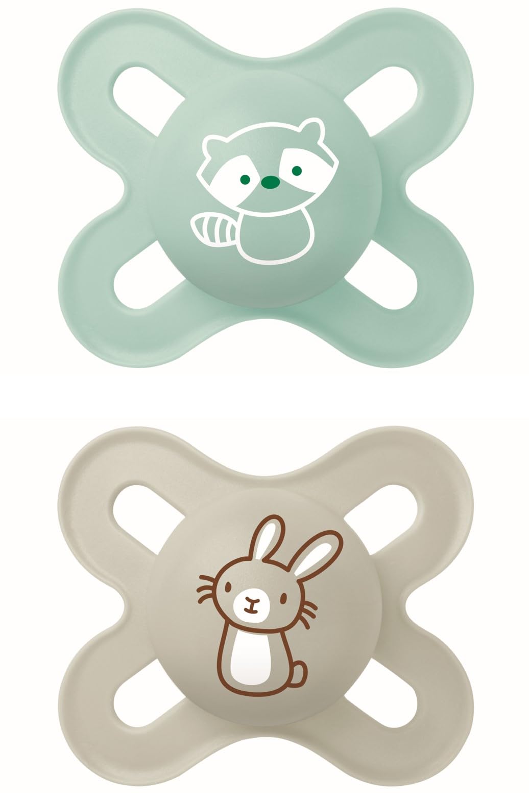 mam-original-chupete-reci-n-nacido-0-2-meses-silicona-skinsoft-pack-de-2-neutro- image 1