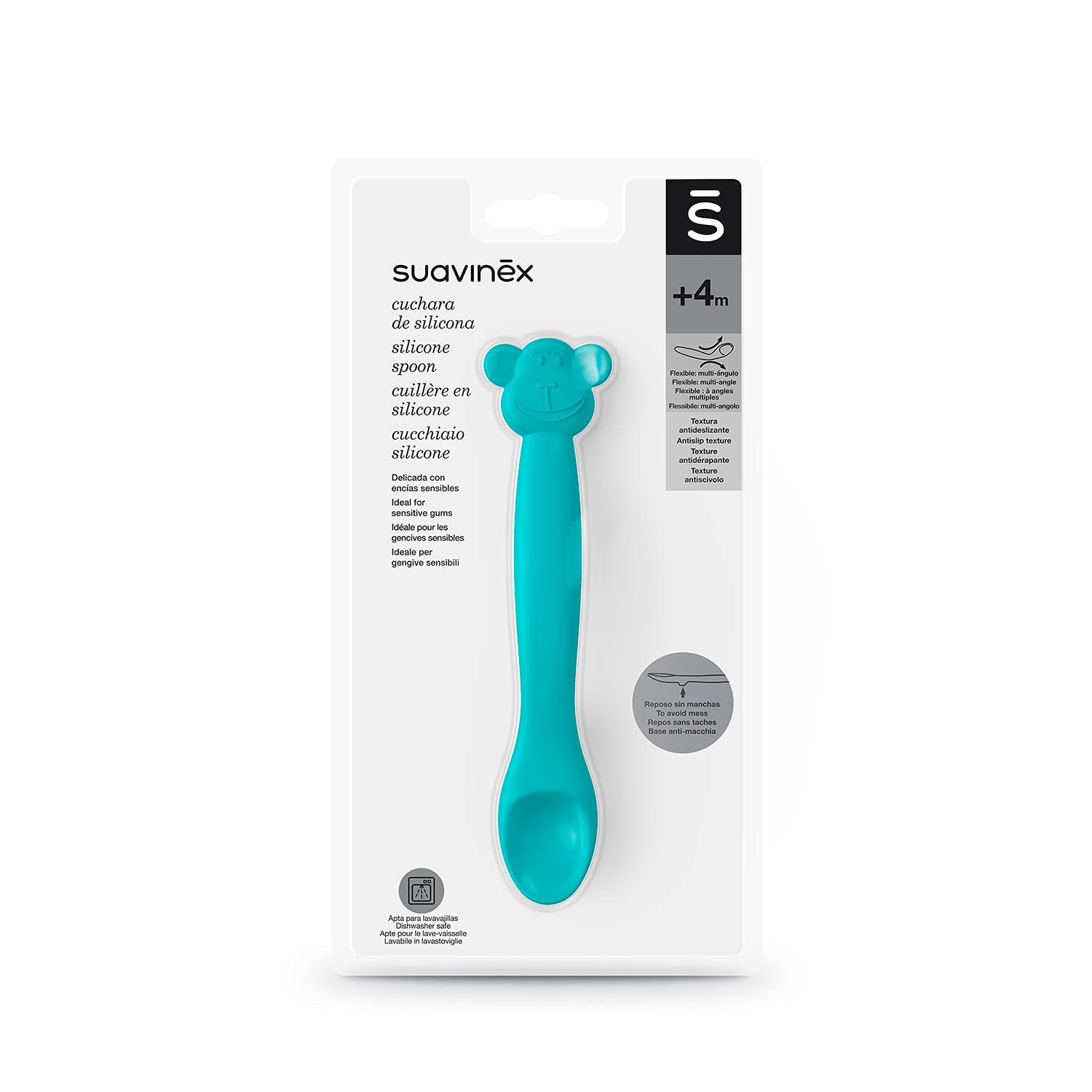 suavinex-cuchara-de-aprendizaje-de-silicona-flexible-con-mango-largo-y-base-de-a image 2