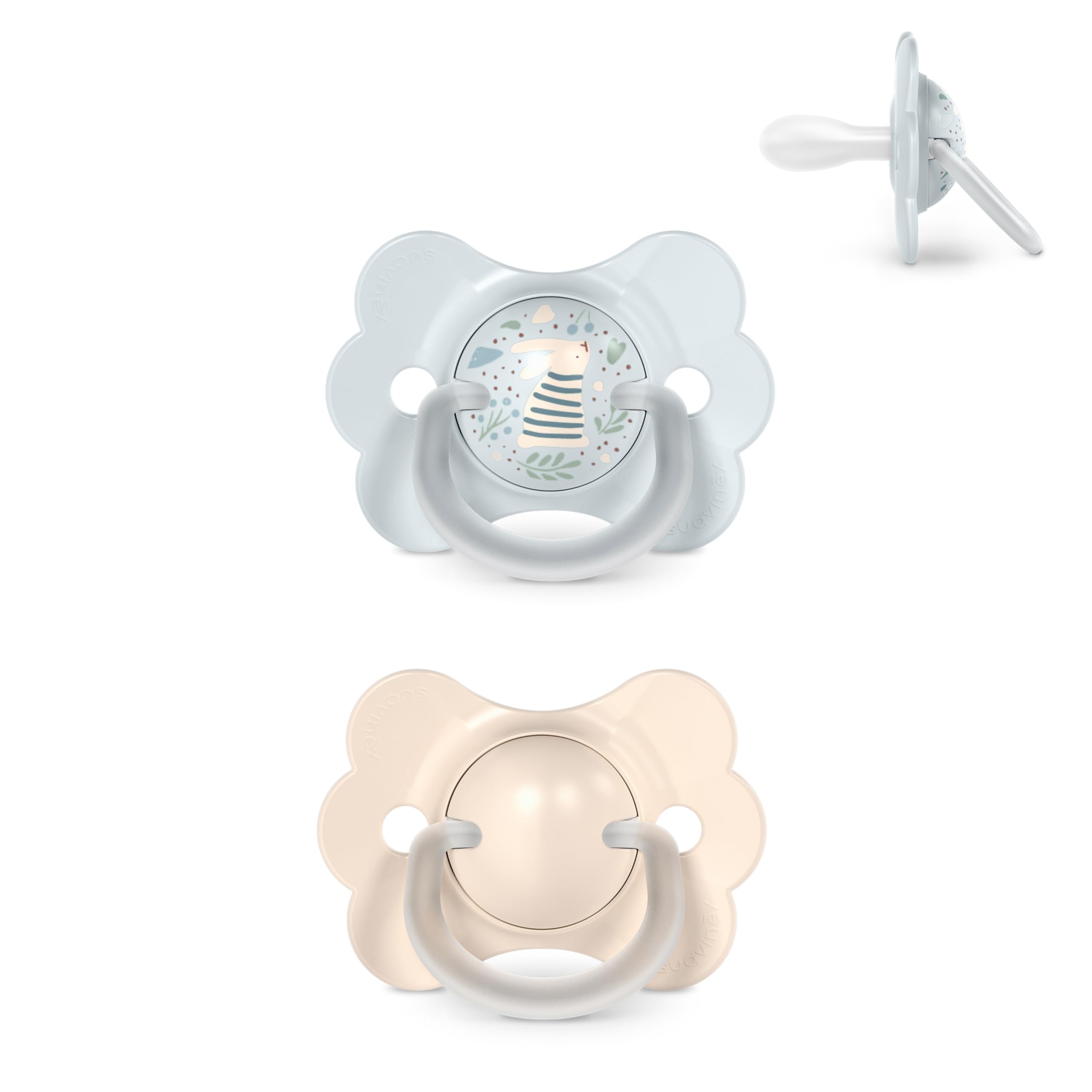 suavinex-wonder-butterfly-pack-2-chupetes-0-6-meses-tetina-fisiol-gica-de-silico image 1
