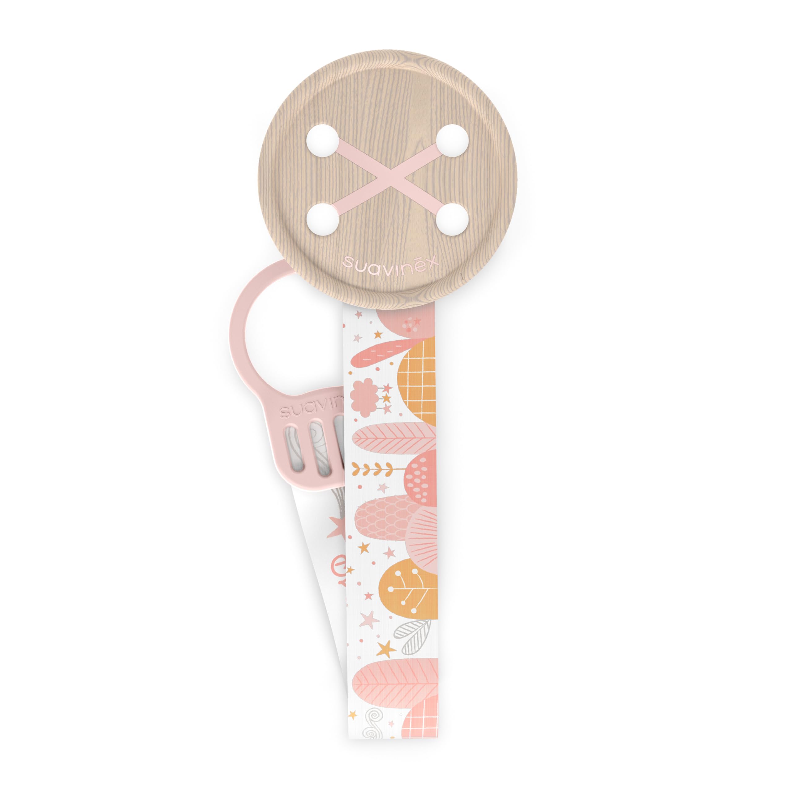 suavinex-chupetero-de-tela-birdies-rosa-cinta-reversible-a-doble-cara-con-clip-y image 7