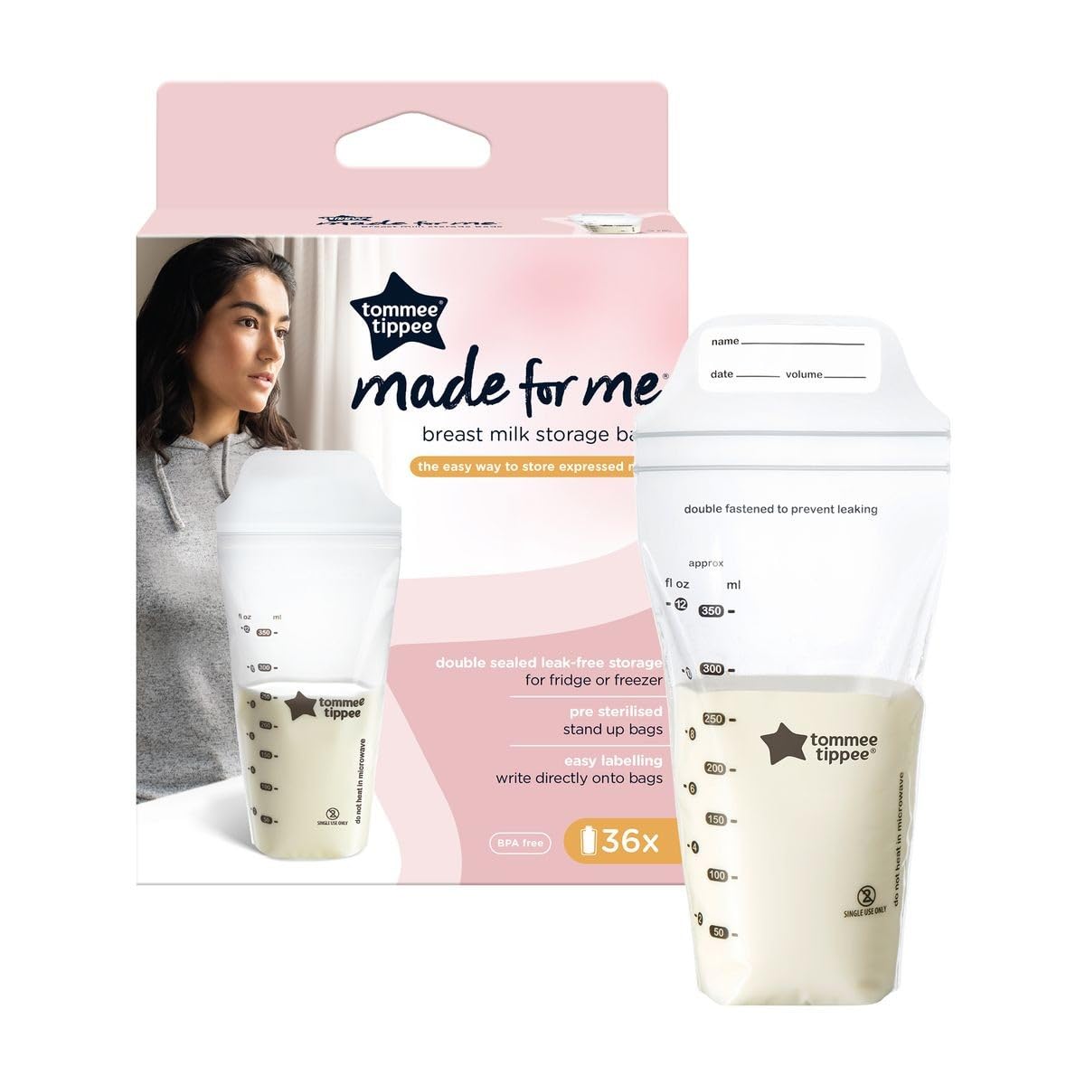 tommee-tippee-closer-to-nature-pack-36-bolsas-conservaci-n-leche-materna-350-ml- image 1
