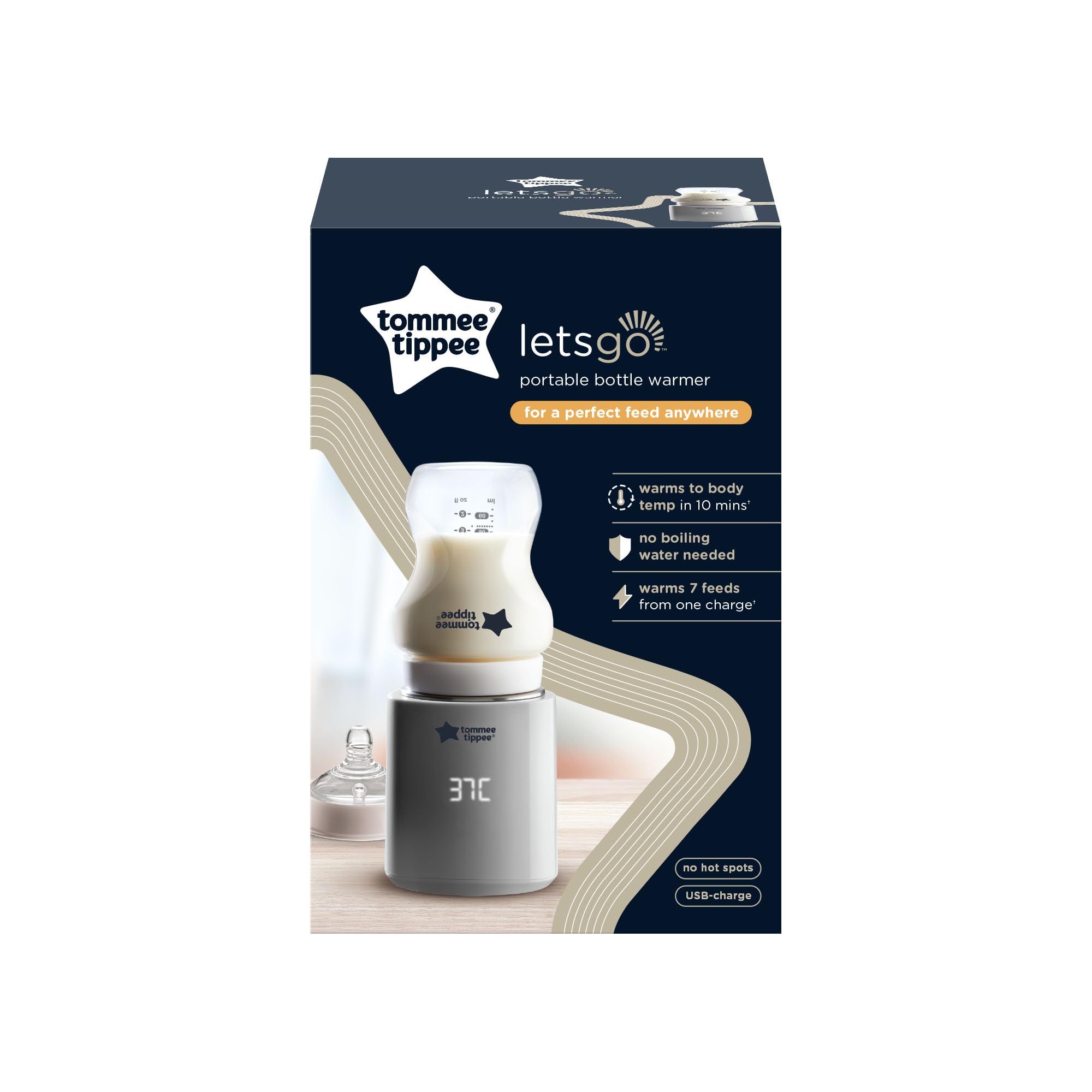 tommee-tippee-letsgo-calientabiberones-port-til-recargable-por-usb-calentamiento image 2