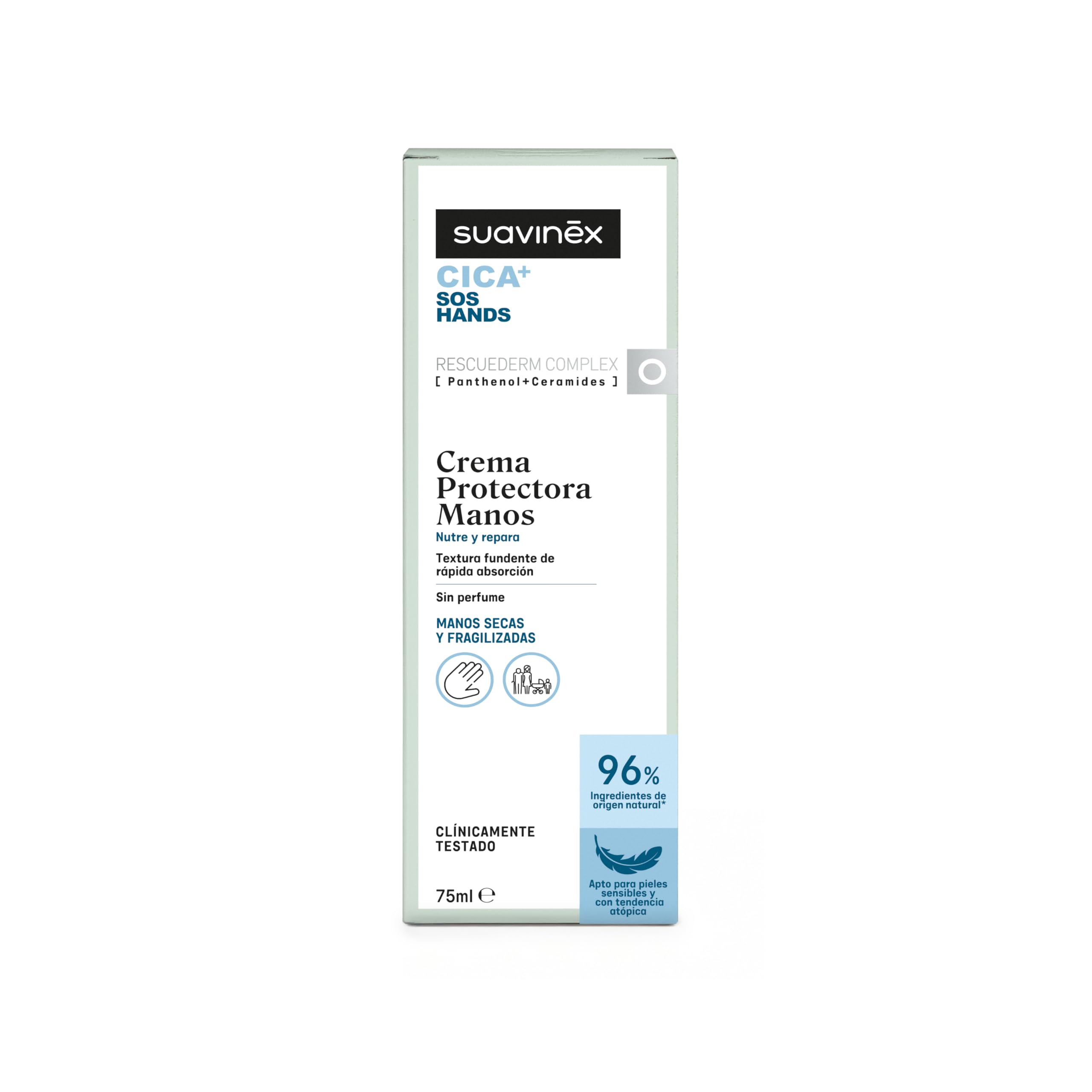 suavinex-cica-crema-de-manos-reparadora-sin-perfume-96-origen-natural-75-ml image 6