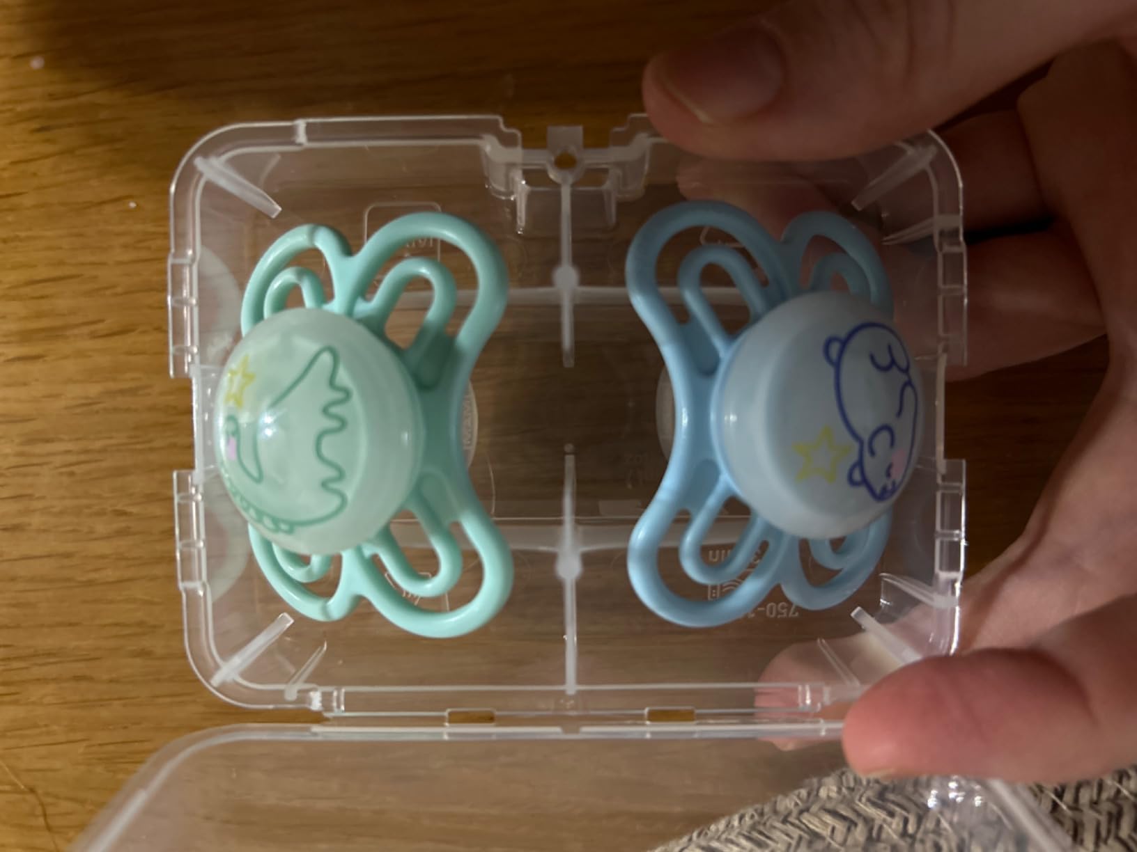 Aceptación según el bebé