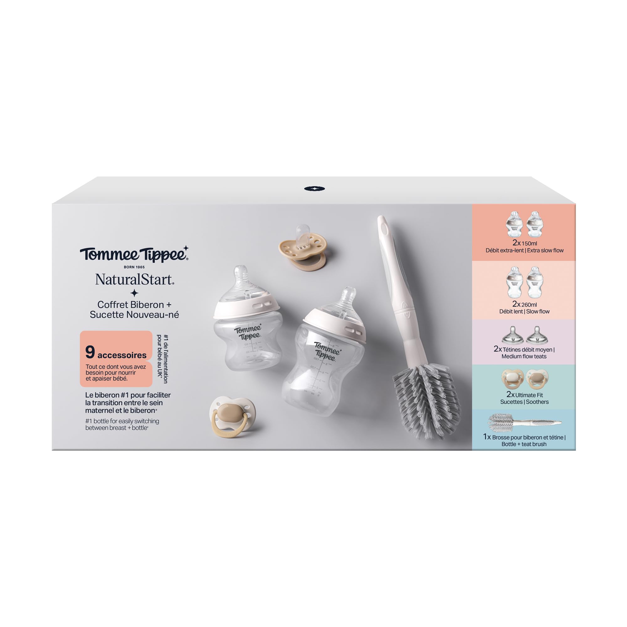 tommee-tippee-natural-start-set-de-inicio-de-biberones-antic-licos-150-ml-y-260- image 2