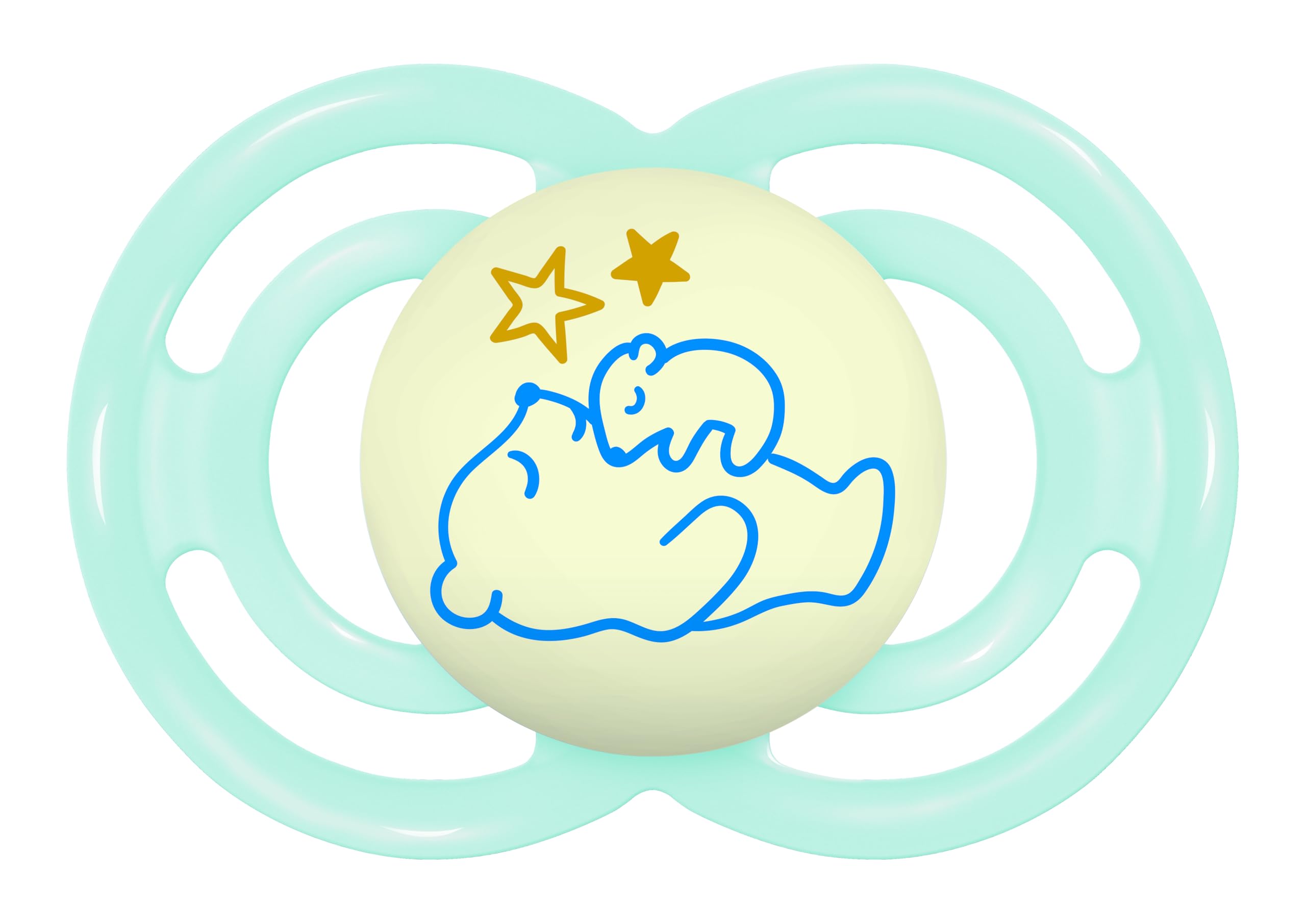 mam-perfect-chupete-16-meses-con-bot-n-luminoso-tetina-skinsoft-extra-delgada-az image 1