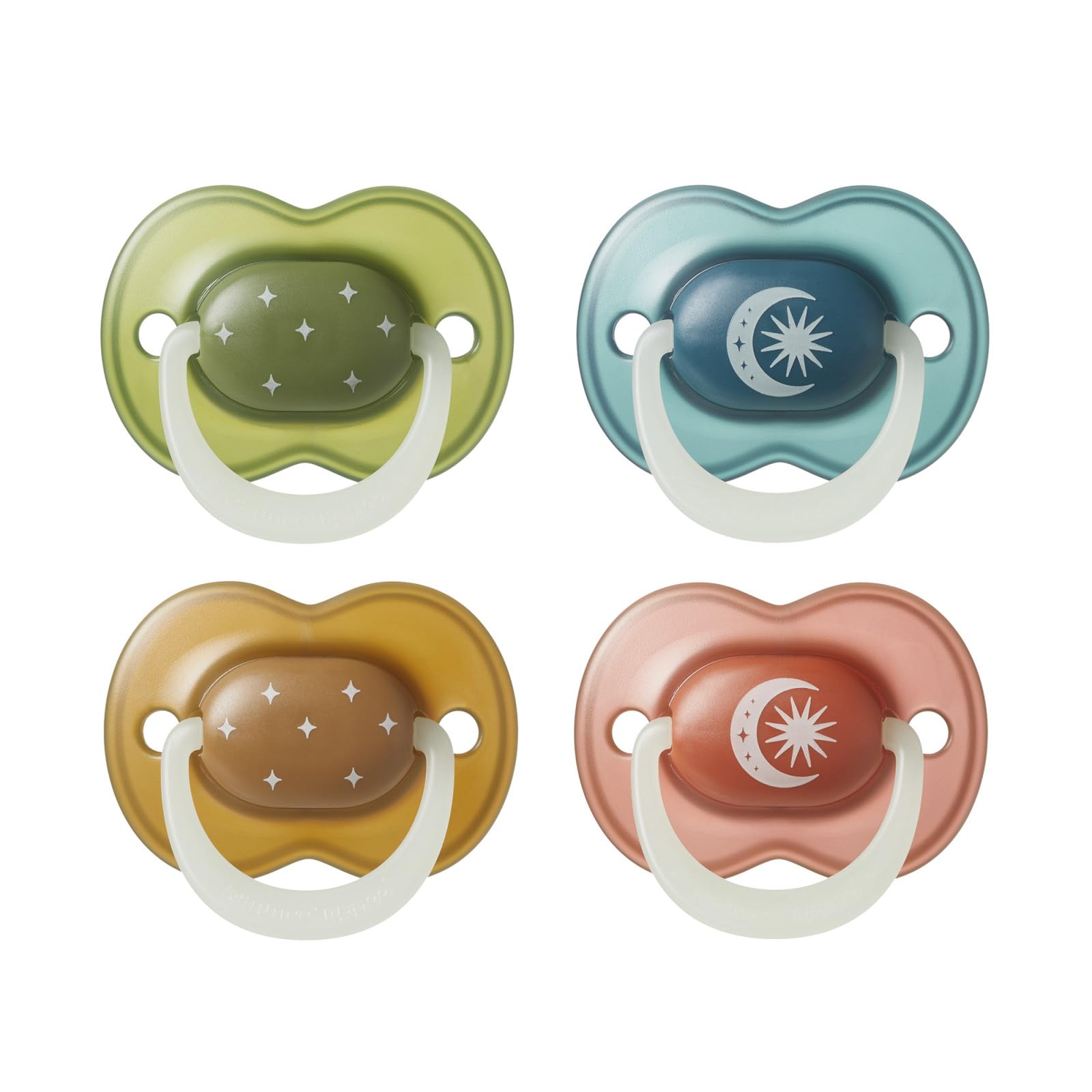 tommee-tippee-chupete-nightglow-18-36-meses-pack-de-4-brilla-en-la-oscuridad-tet image 1