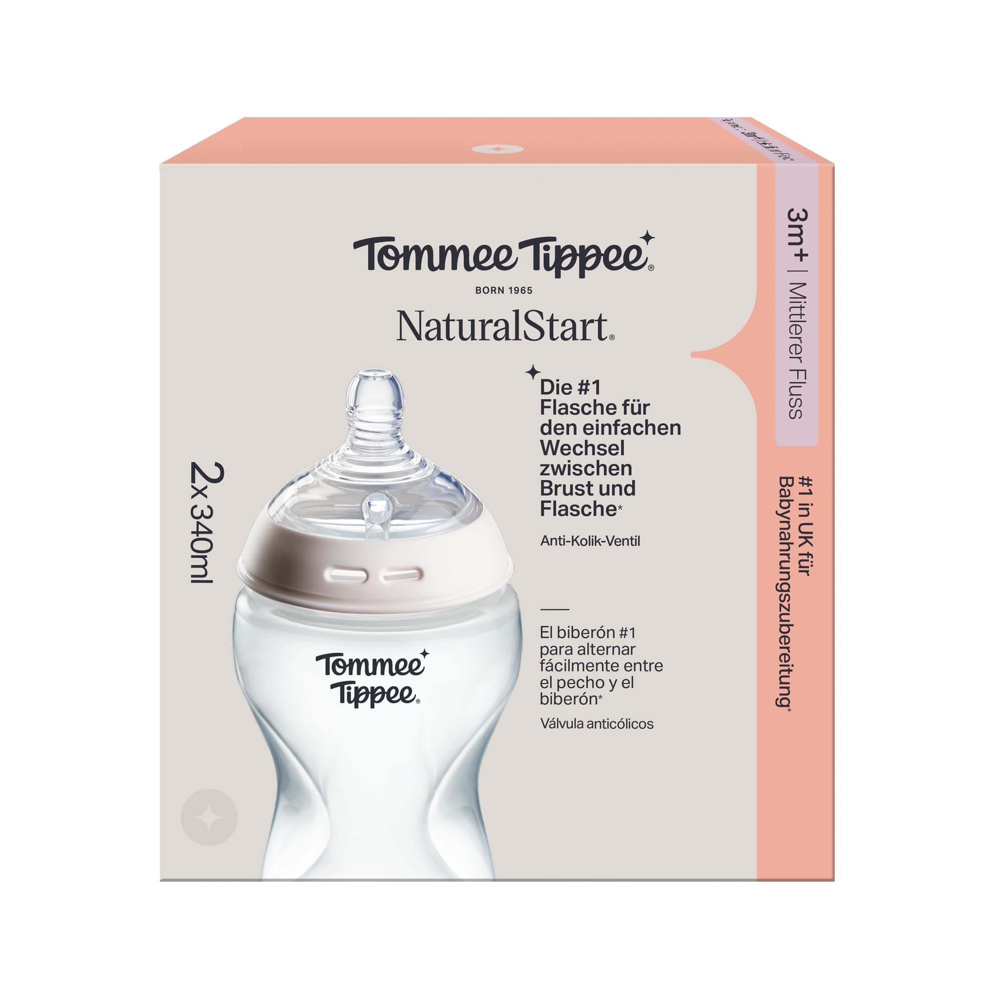 tommee-tippee-natural-start-biber-n-antic-licos-340-ml-pack-de-2-con-tetina-de-f image 2