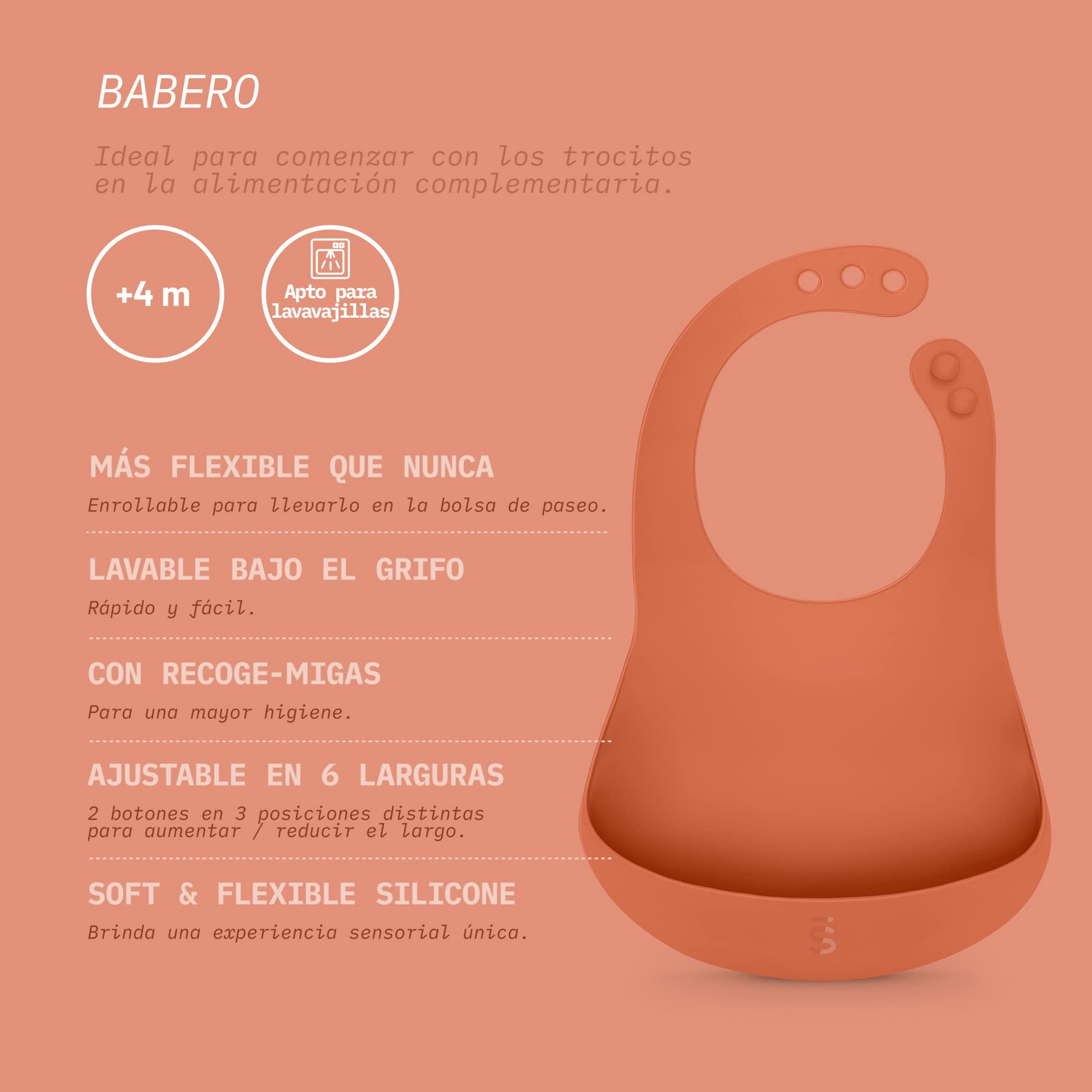 suavinex-babero-de-silicona-impermeable-enrollable-con-bolsillo-recoge-migas-cue image 5