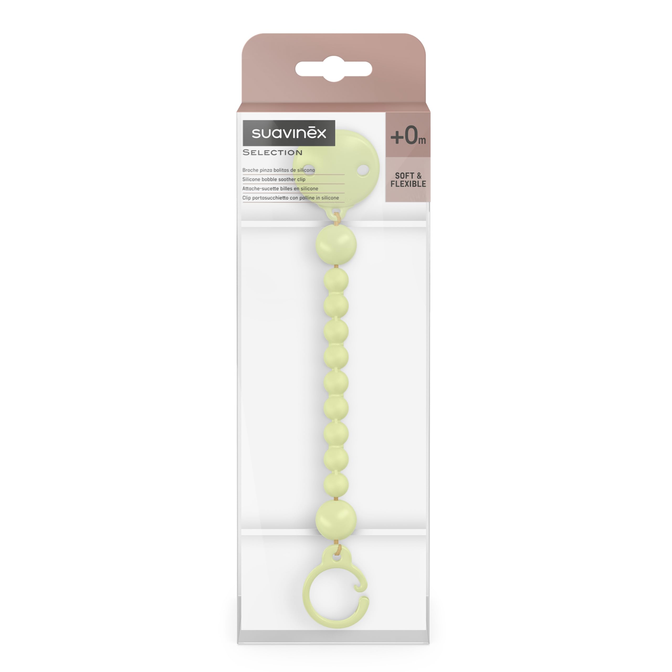 suavinex-colour-essence-lime-broche-pinza-chupetero-de-silicona-con-cadena-de-un image 2