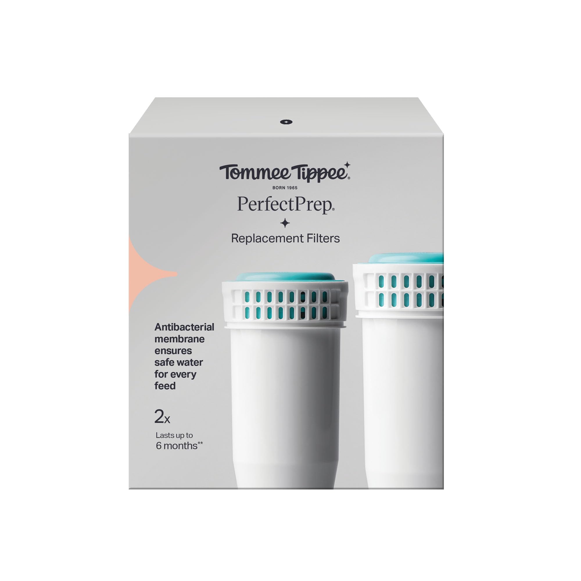 tommee-tippee-perfect-prep-pack-de-2-filtros-de-recambio-antibacterianos-compati image 2