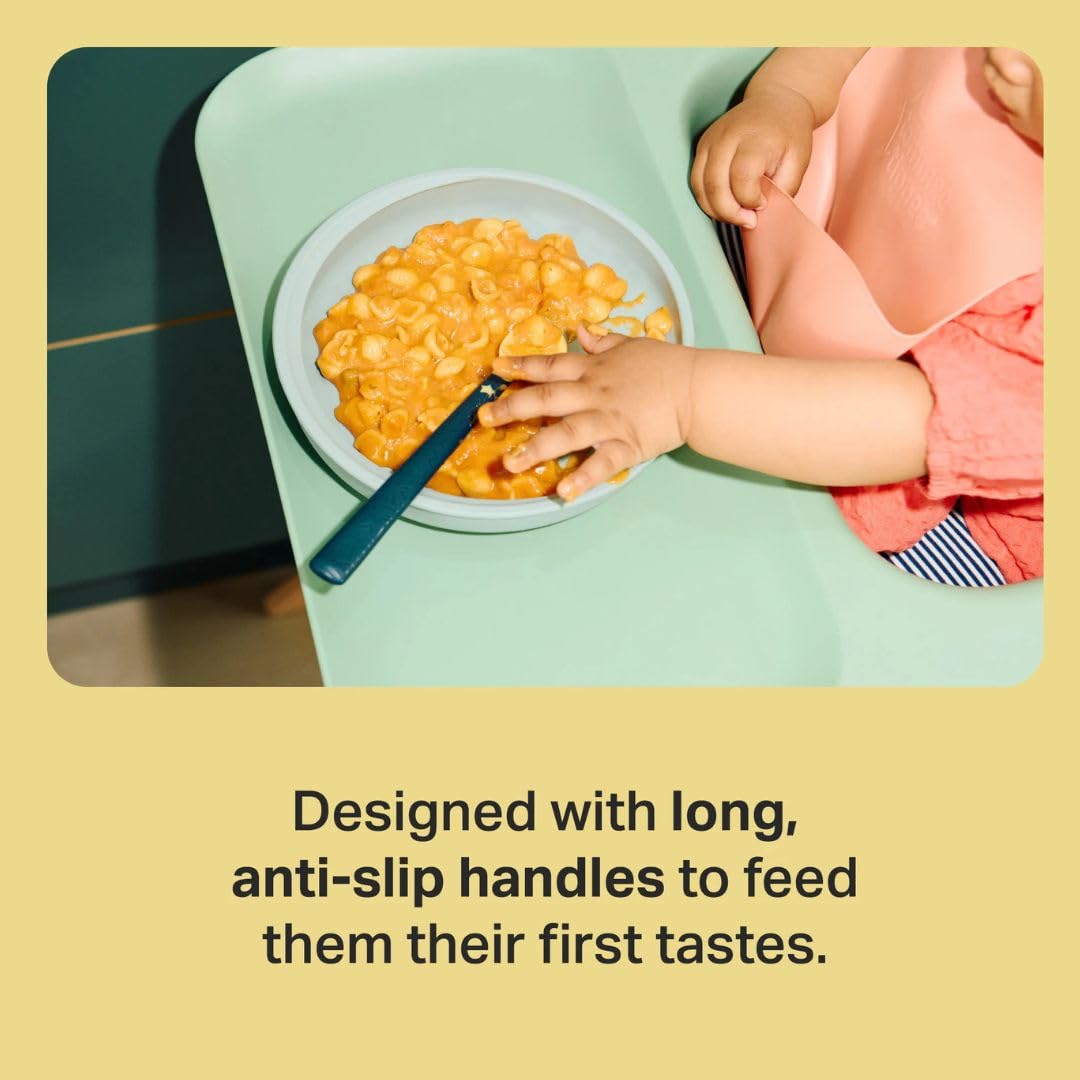 tommee-tippee-cucharas-de-destete-softee-5-uds-mangos-largos-antideslizantes-y-c image 3
