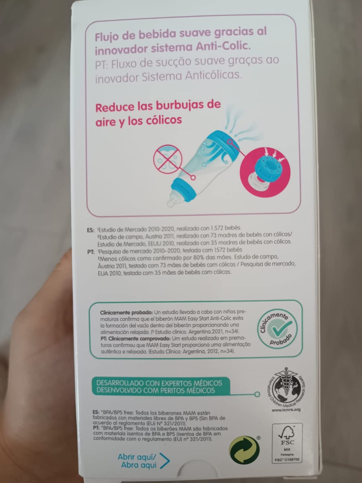 De matriz a biberón sin problema