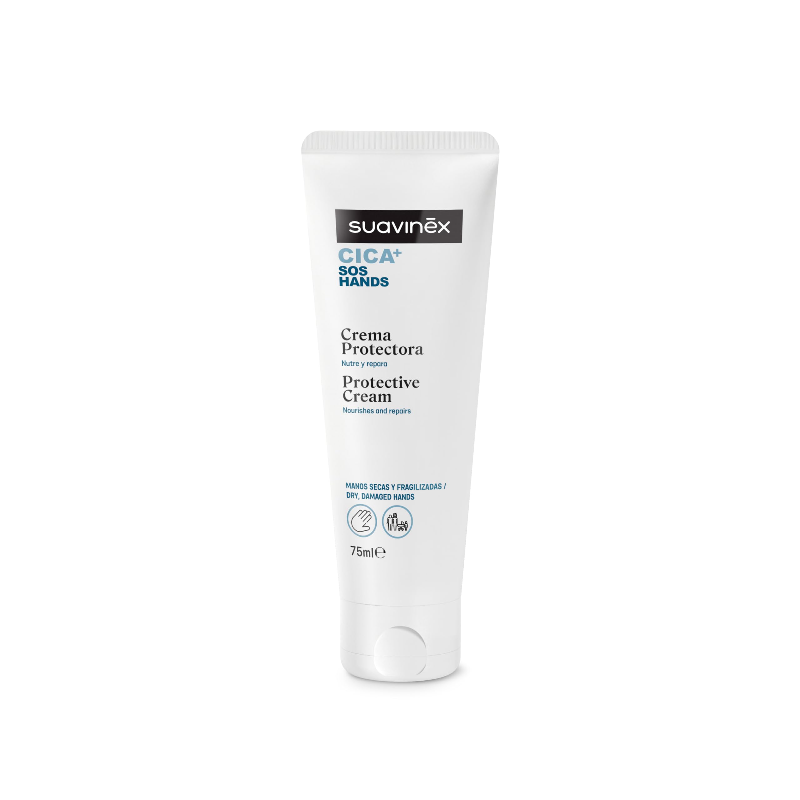 suavinex-cica-crema-de-manos-reparadora-sin-perfume-96-origen-natural-75-ml image 1