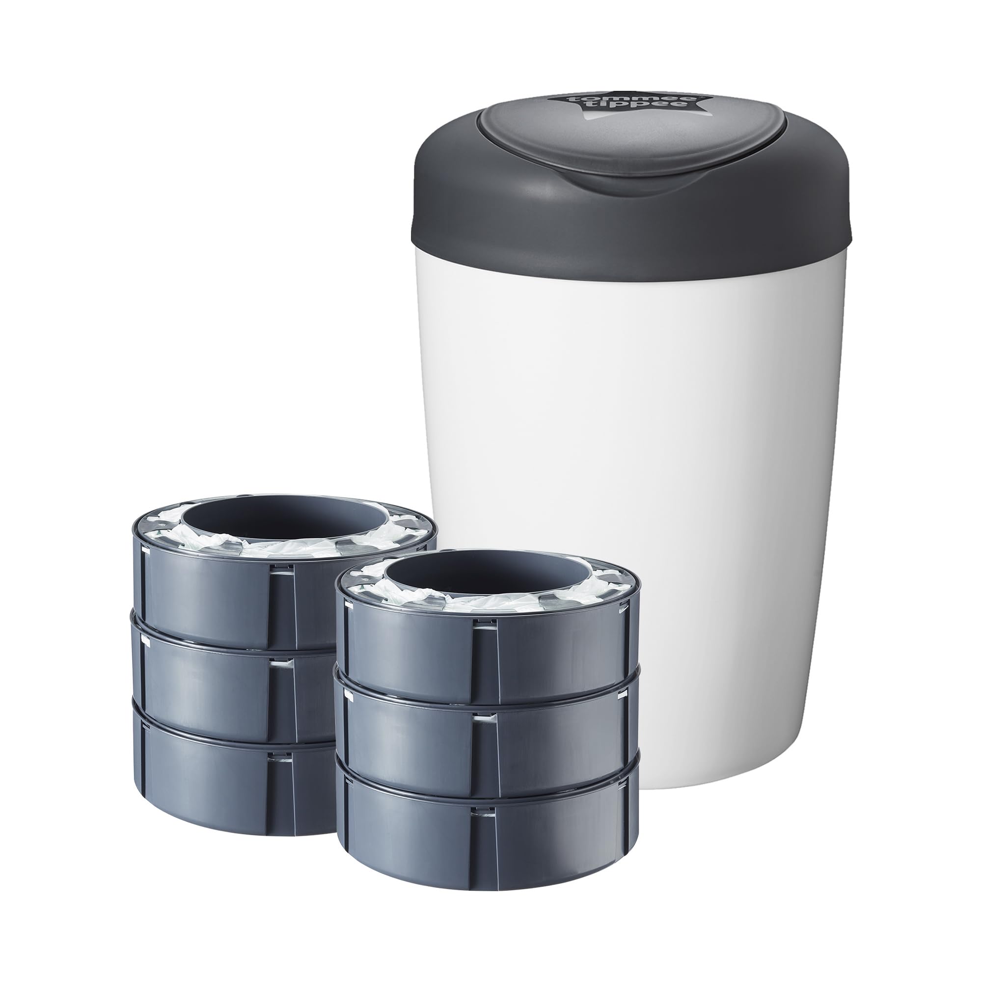 tommee-tippee-simplee-sangenic-contenedor-para-pa-ales-con-cartucho-greenfilm-an image 1