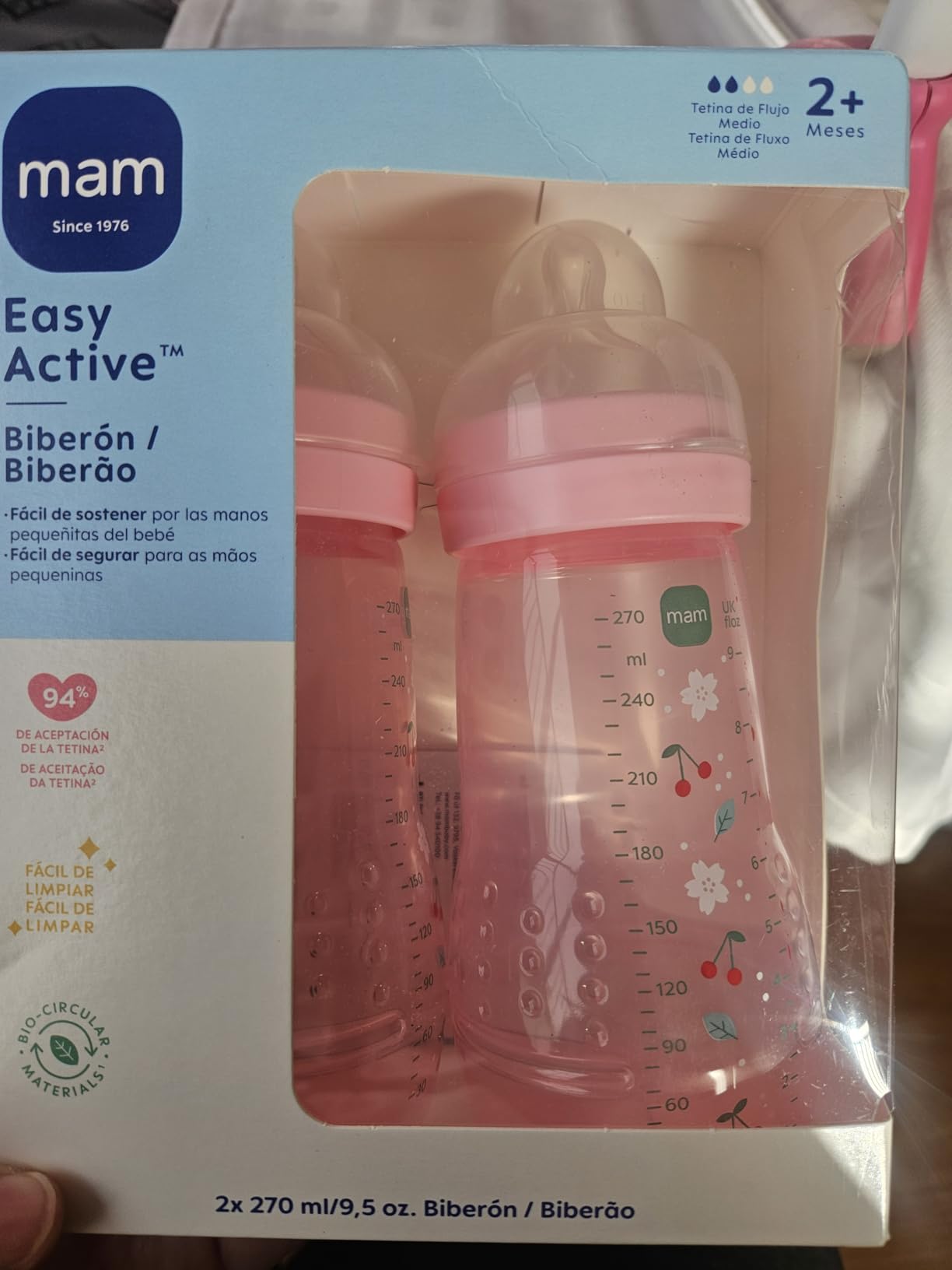 Mi bebé toma sin tragar aire