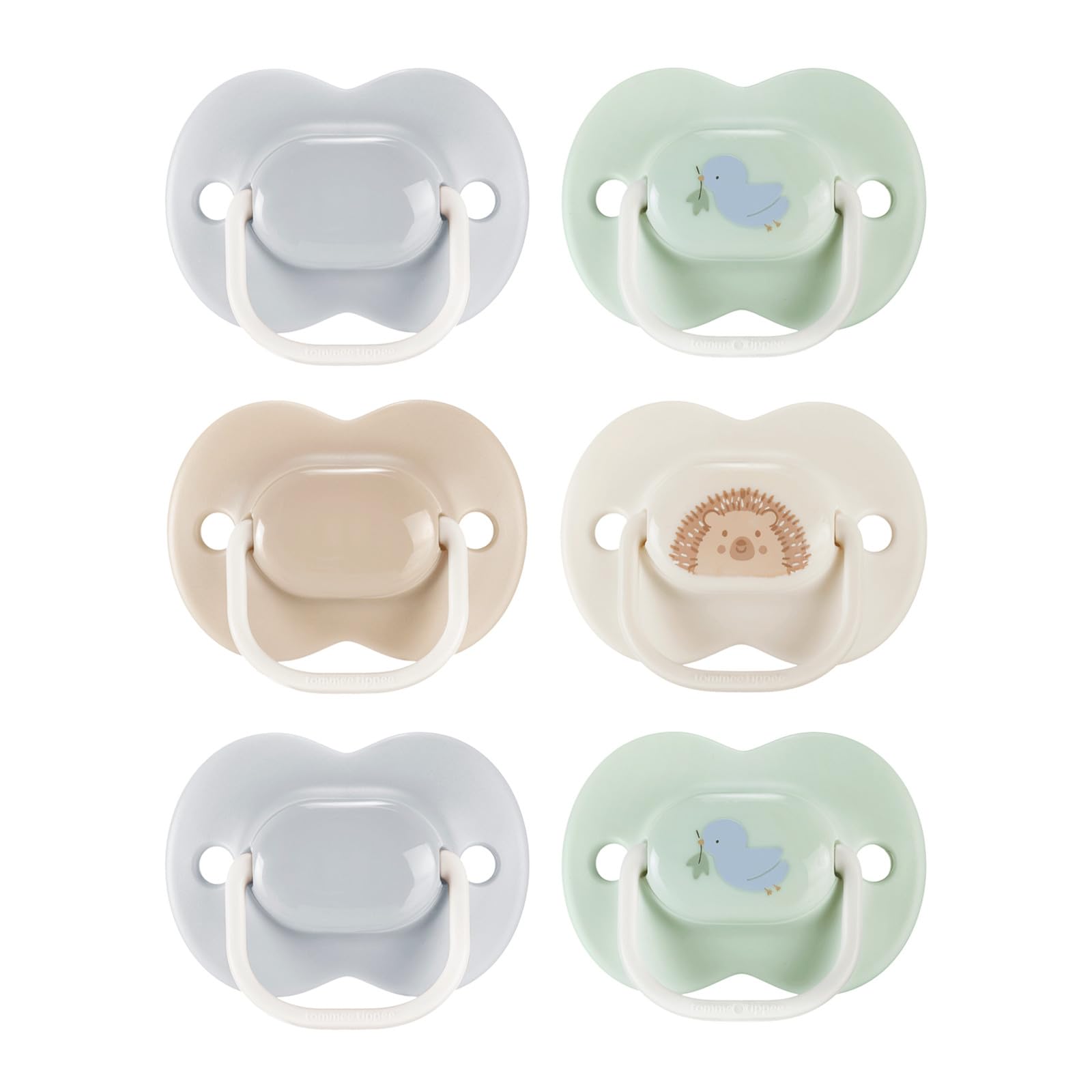 tommee-tippee-chupete-anytime-0-6-meses-pack-de-6-chupetes-sim-tricos-de-silicon image 1