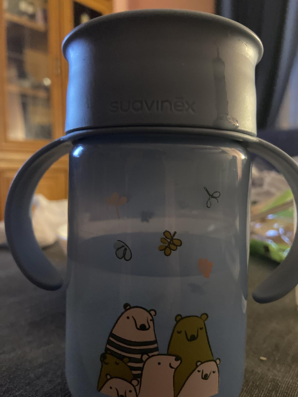 Buen paso al vaso normal