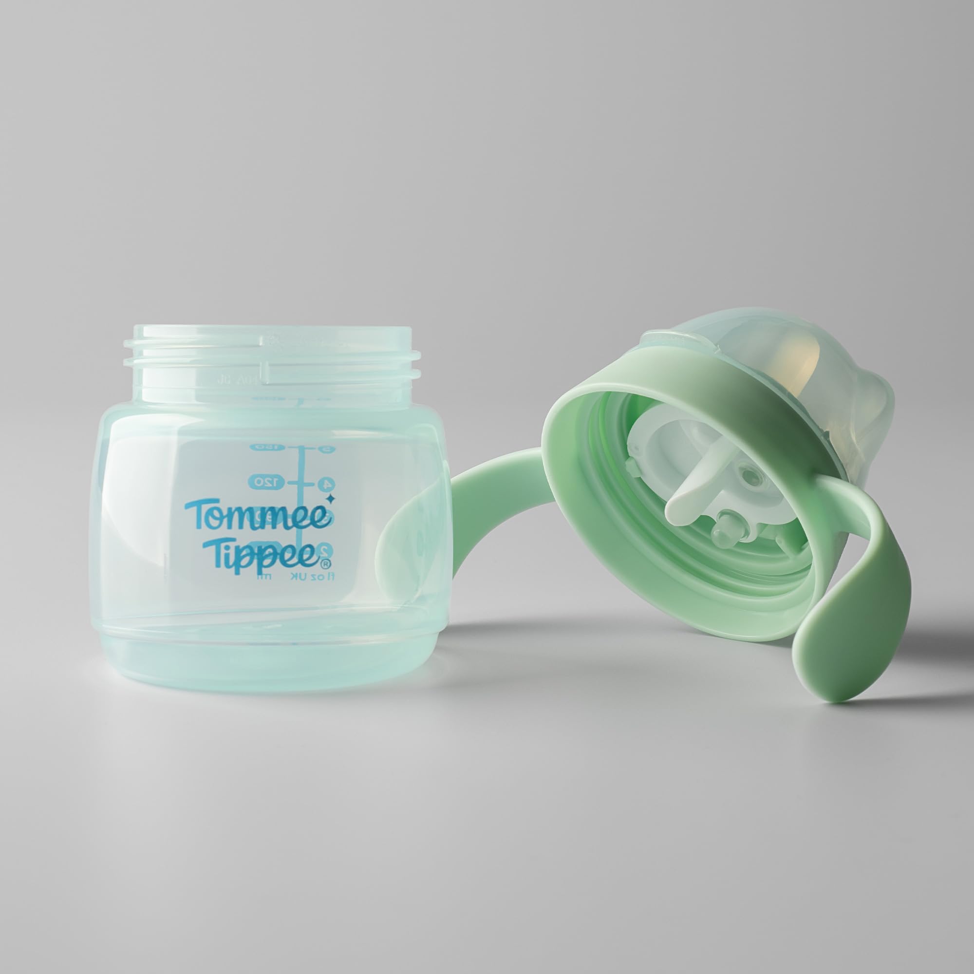 tommee-tippee-vaso-de-transici-n-con-boquilla-150-ml-antiderrames-pack-2-verde-y image 8