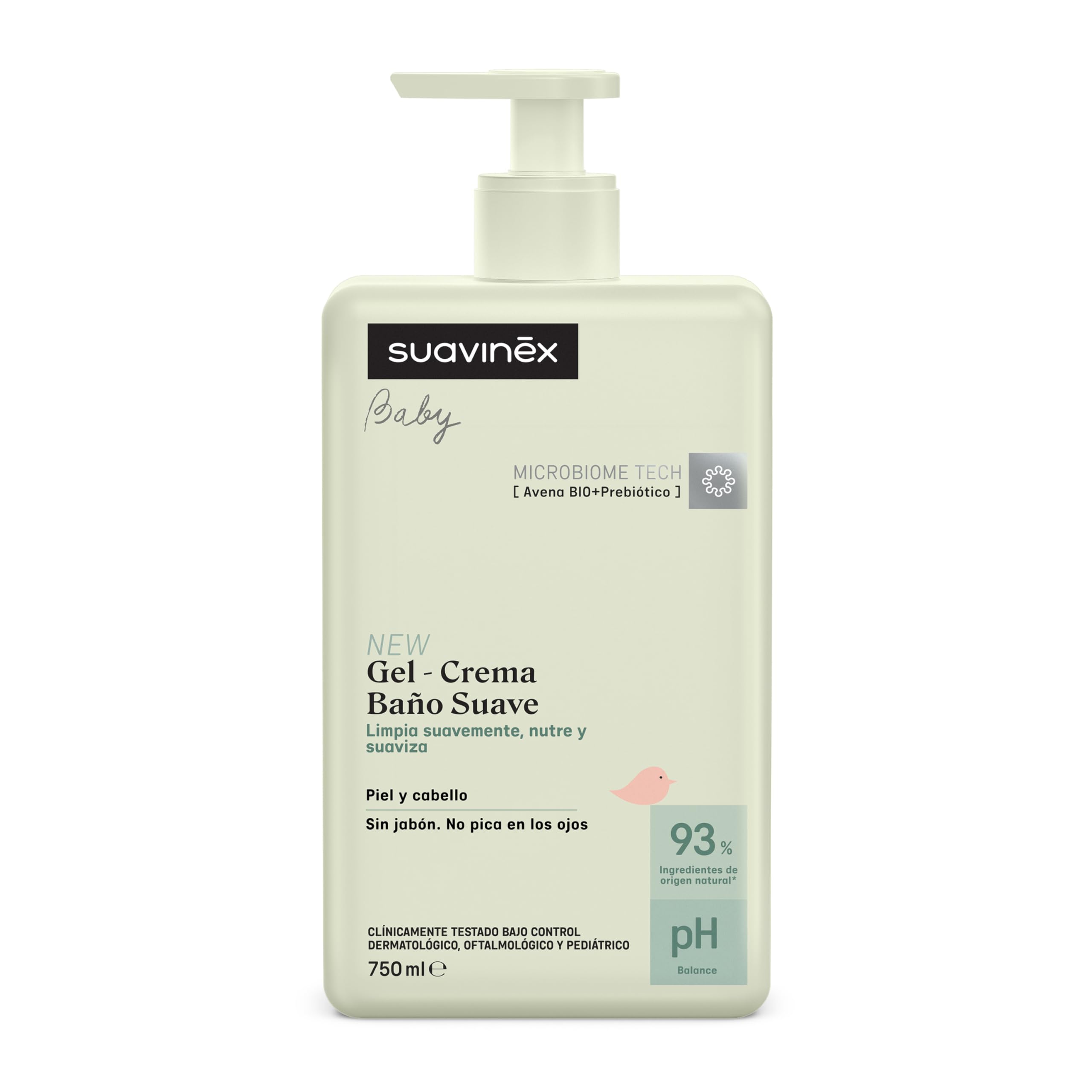 suavinex-gel-champ-suave-para-beb-s-750-ml-cremoso-sin-jab-n-no-pica-en-los-ojos image 1
