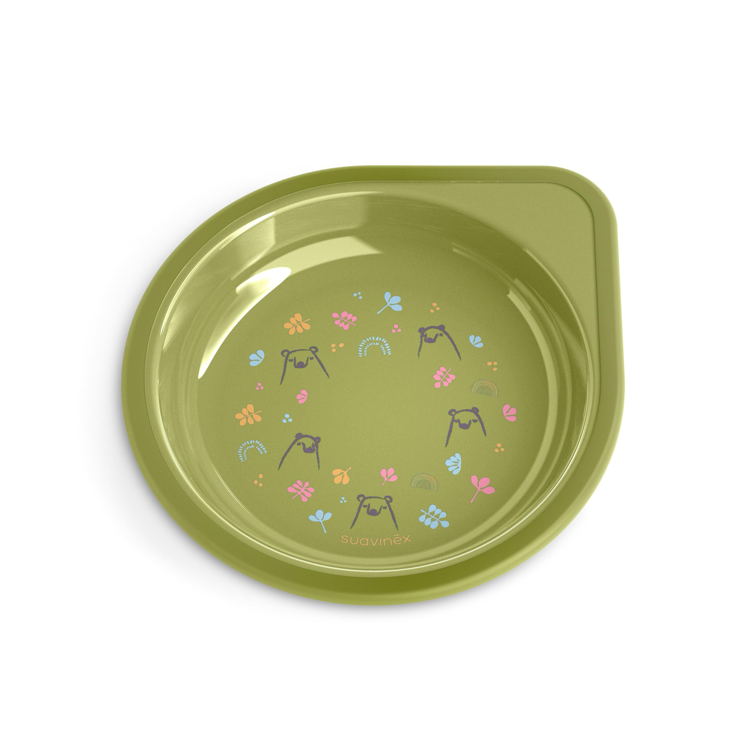 suavinex-vajilla-de-aprendizaje-beb-bears-verde-set-con-vaso-plato-llano-450-ml- image 6