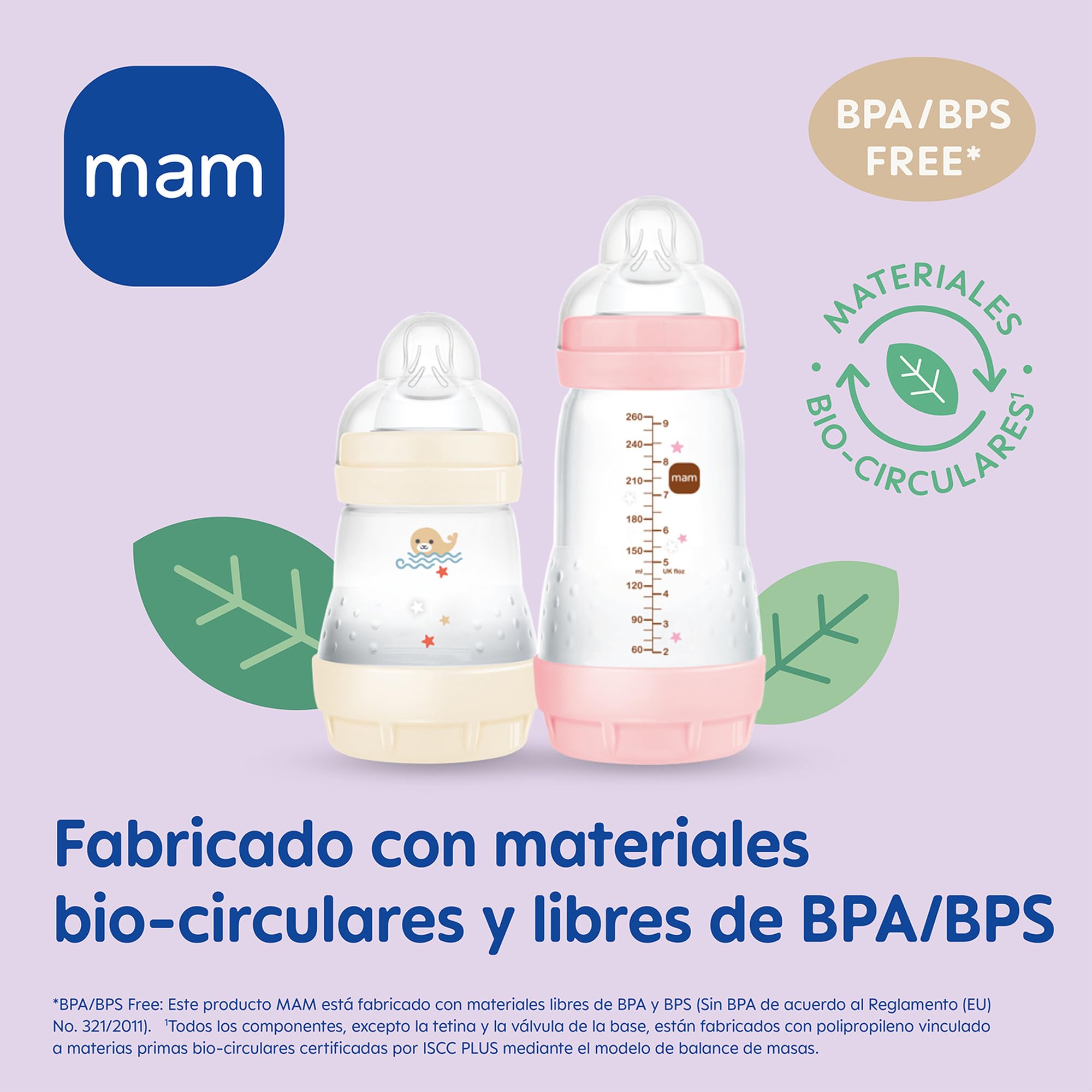mam-easy-start-anti-colic-biber-n-antic-lico-260ml-pack-de-2-2-4-meses-con-tetin image 6