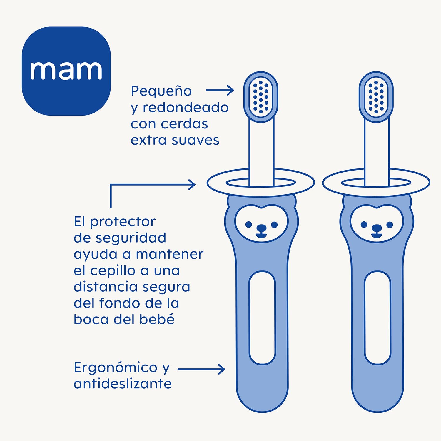 mam-set-2-cepillos-de-dientes-para-beb-con-mango-compacto-ergon-mico-y-antidesli image 2