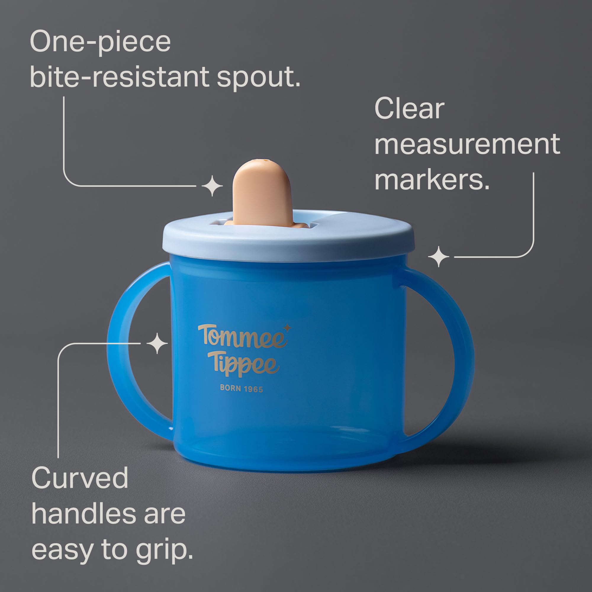 tommee-tippee-first-cup-pack-de-3-vasos-antiderrames-de-flujo-libre-con-boquilla image 3