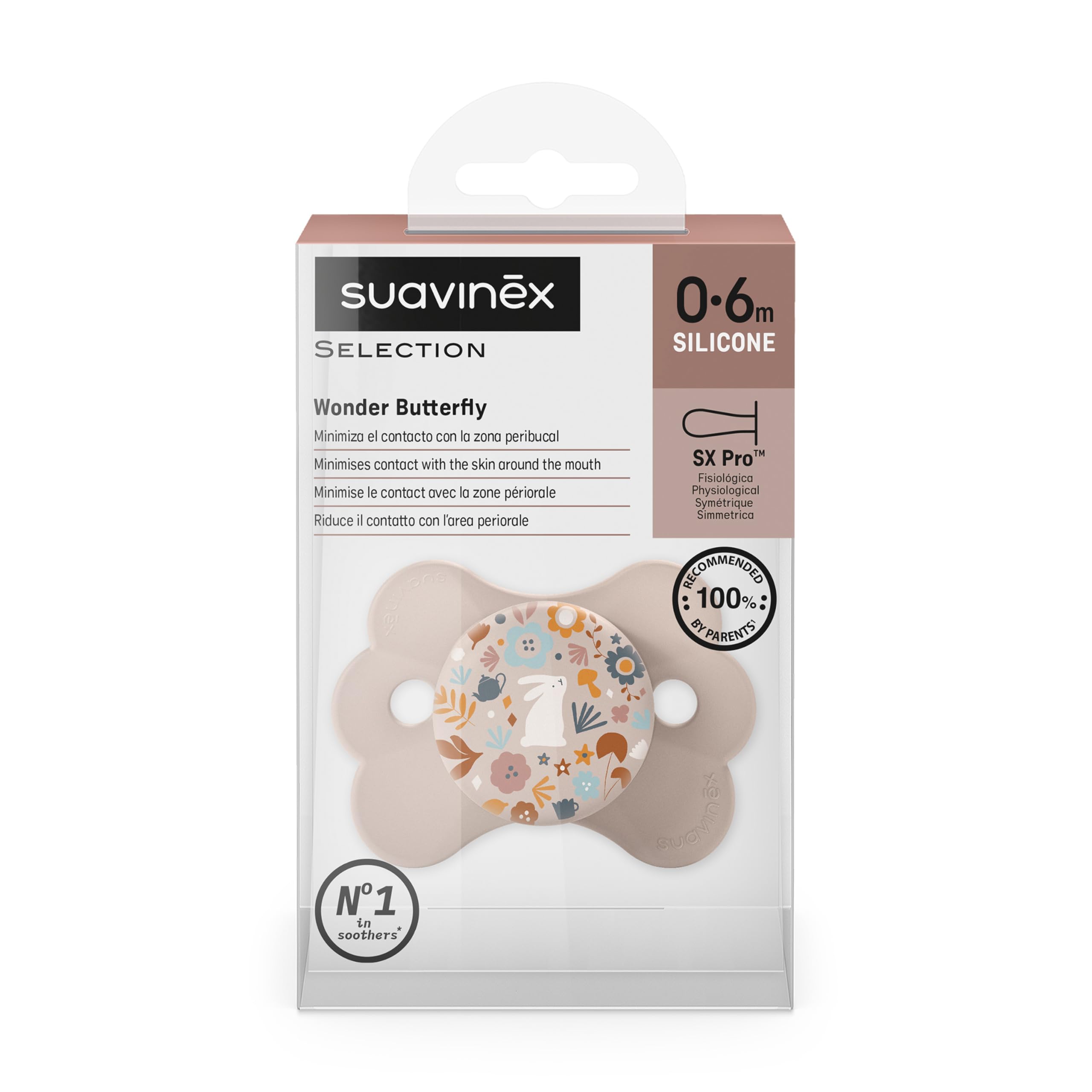 suavinex-chupete-wonderland-0-6-meses-con-tetina-fisiol-gica-de-silicona-sx-pro- image 2