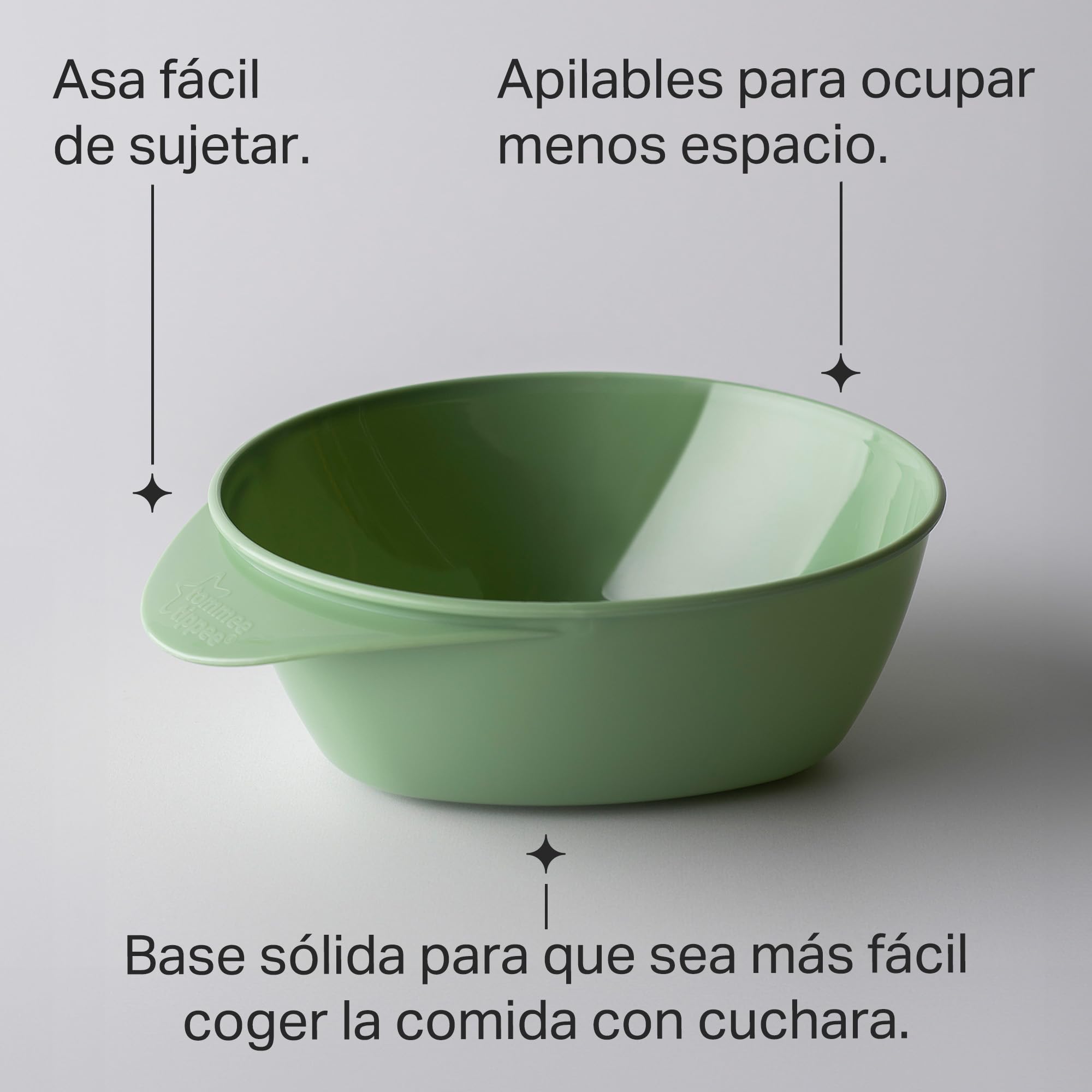 tommee-tippee-boles-easi-scoop-6-meses-pack-de-4-boles-de-destete-apilables-con- image 4