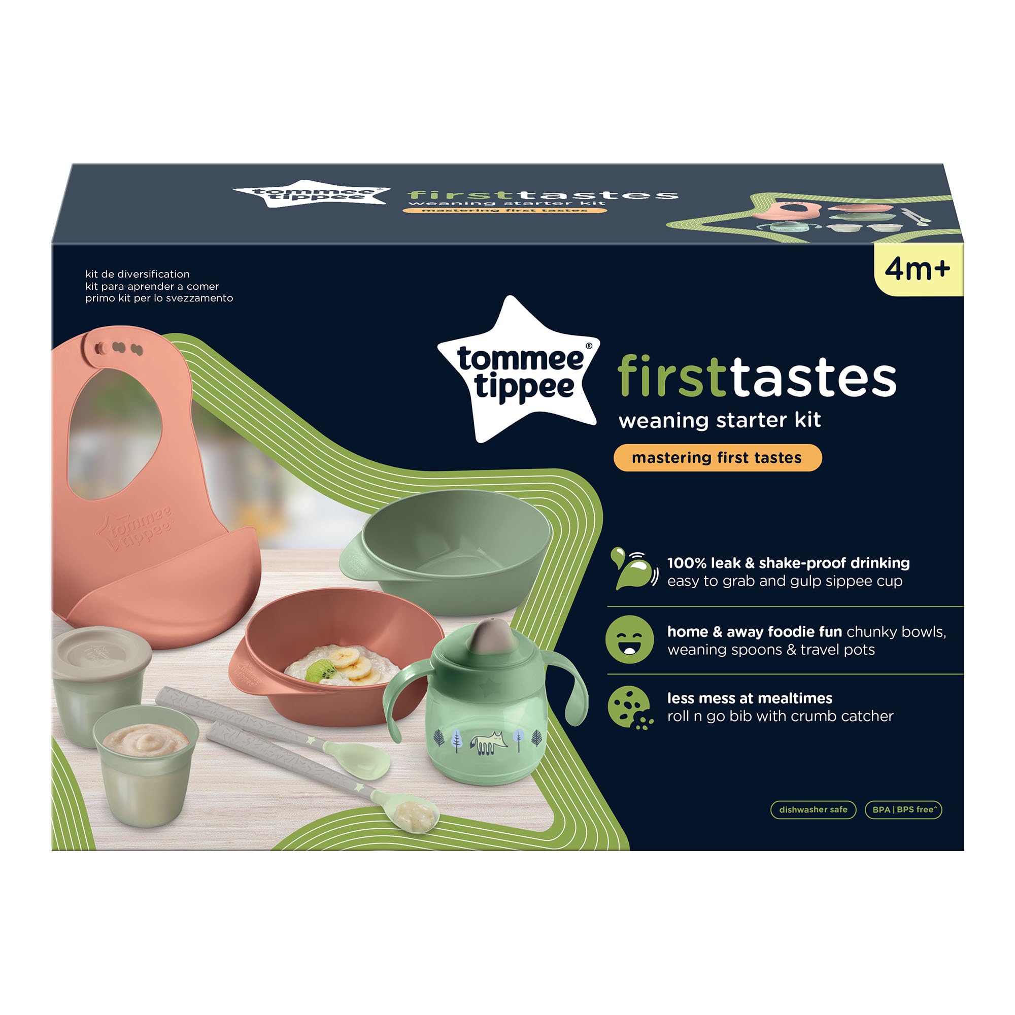tommee-tippee-first-tastes-juego-de-destete-completo-4-meses-cuencos-easi-scoop- image 2