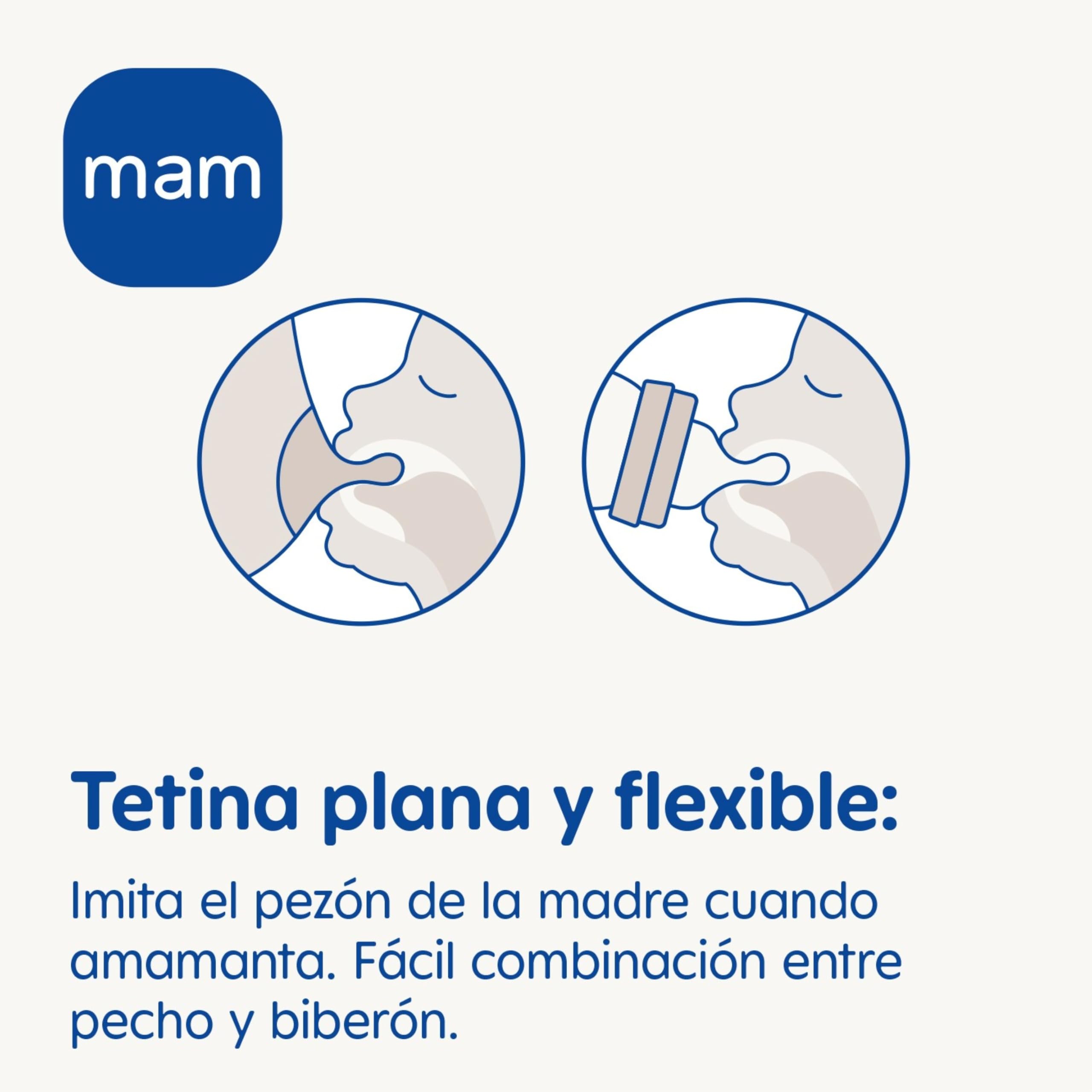 mam-easy-start-anti-colic-biber-n-320-ml-4-meses-rosa-mate-tetina-skinsoft-flujo image 4