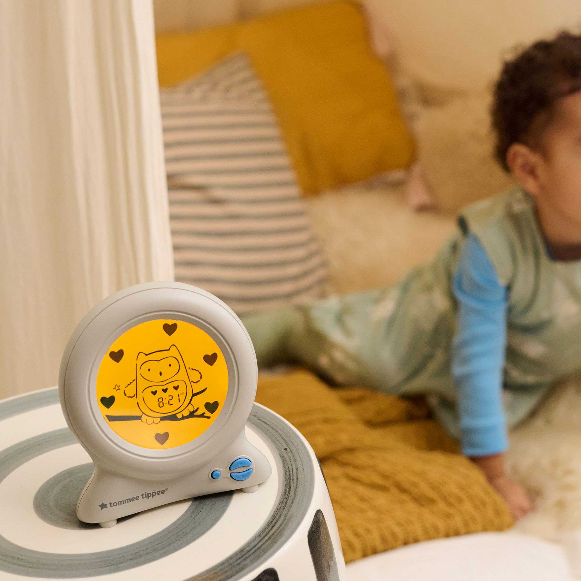 tommee-tippee-groclock-groclok-entrenador-del-sue-o-con-alarma-y-luz-nocturna-us image 4