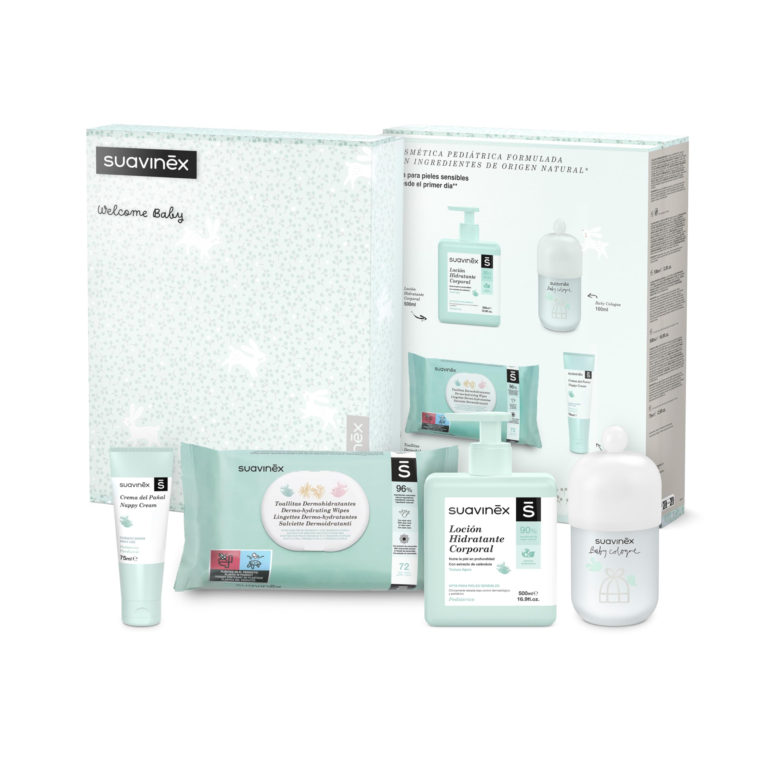 suavinex-canastilla-beb-reci-n-nacido-rosa-set-cosm-tica-con-colonia-100-ml-crem image 8