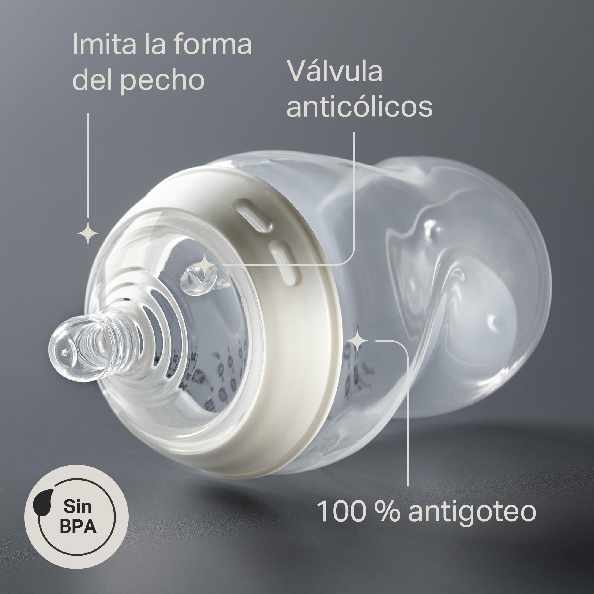 tommee-tippee-natural-start-biber-n-antic-licos-260-ml-pack-de-6-con-tetina-anat image 5