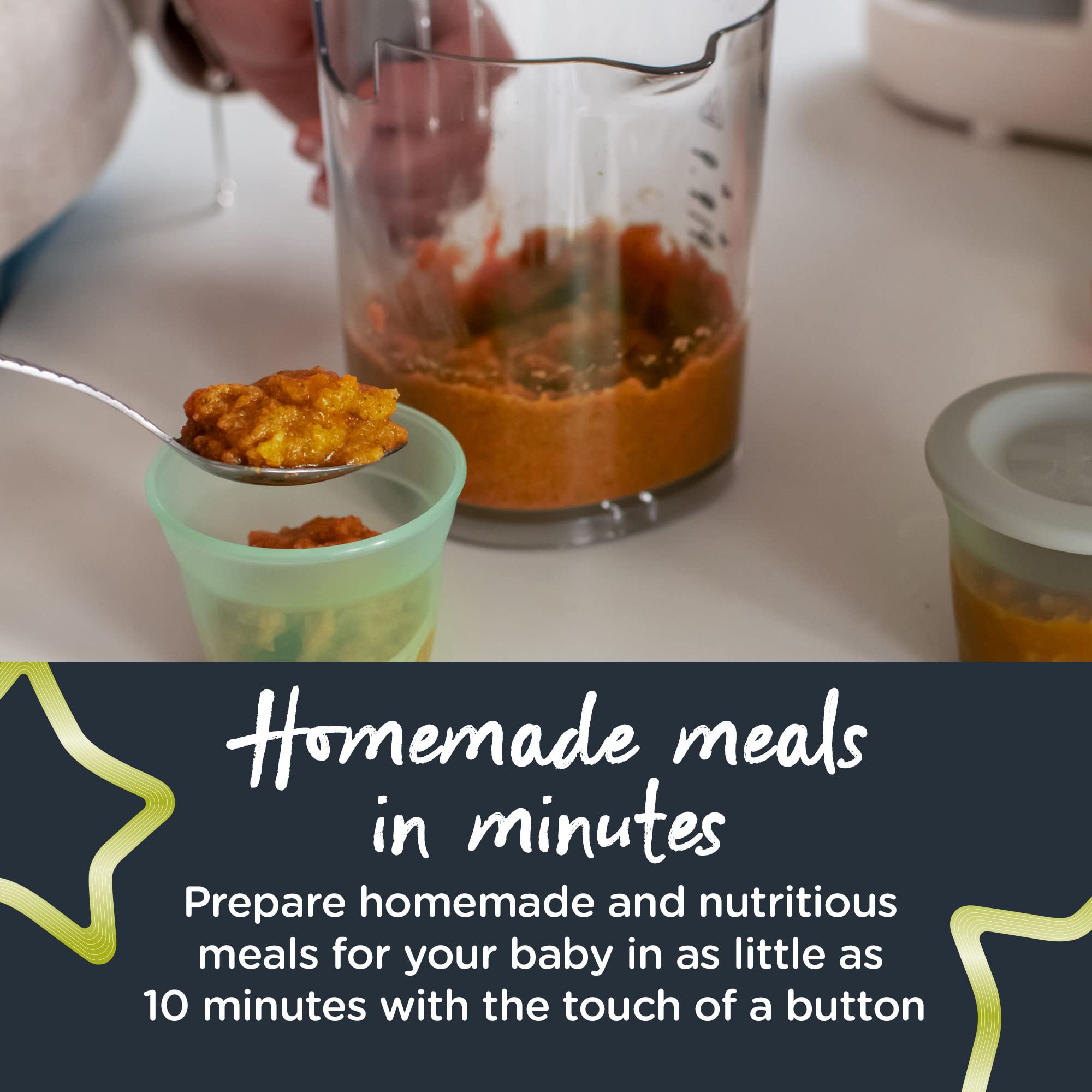 tommee-tippee-quick-cook-6-en-1-robot-cocinador-de-comida-para-beb-s-con-vapor-l image 4