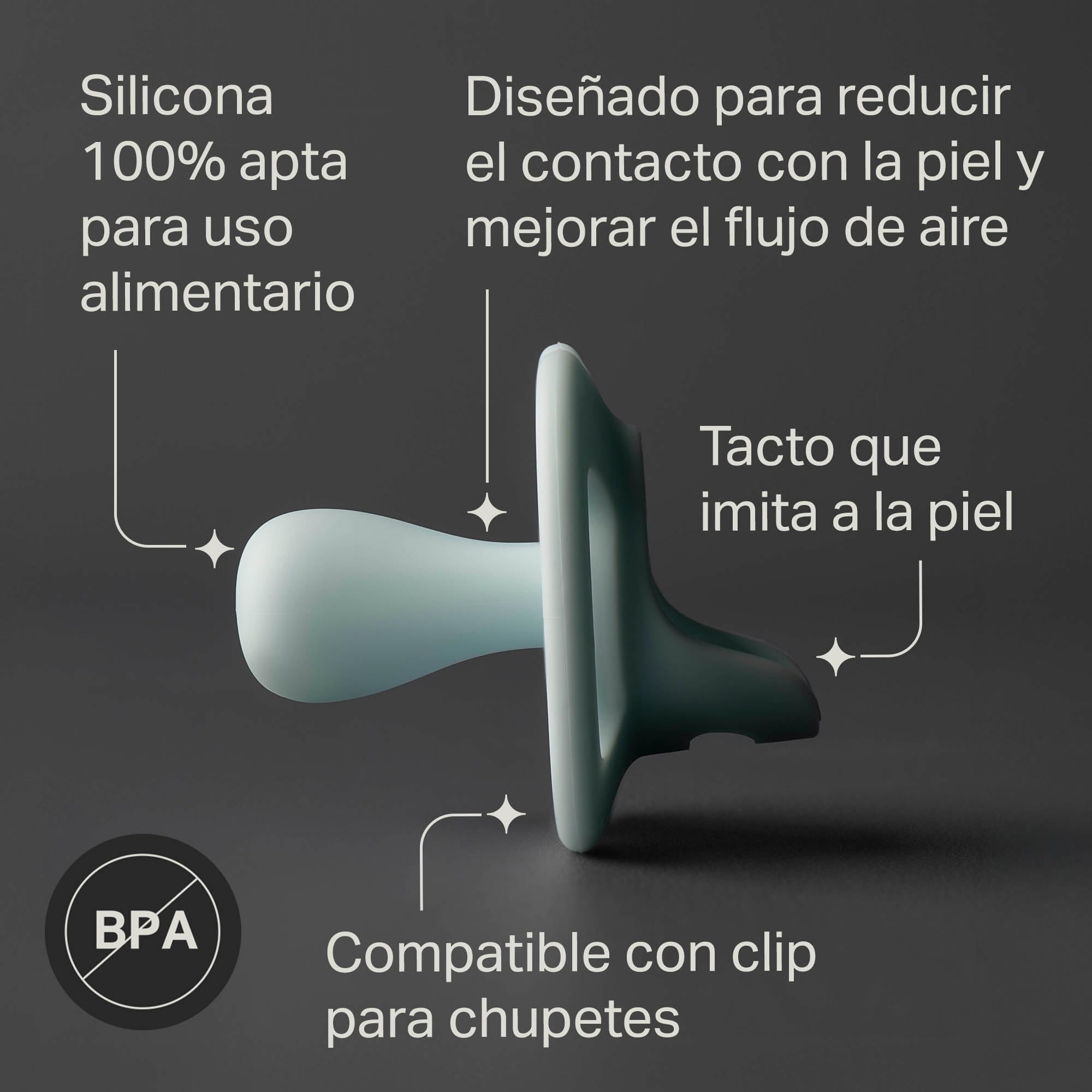 tommee-tippee-chupete-ultra-light-stayput-0-6m-pack-de-4-silicona-de-una-sola-pi image 5