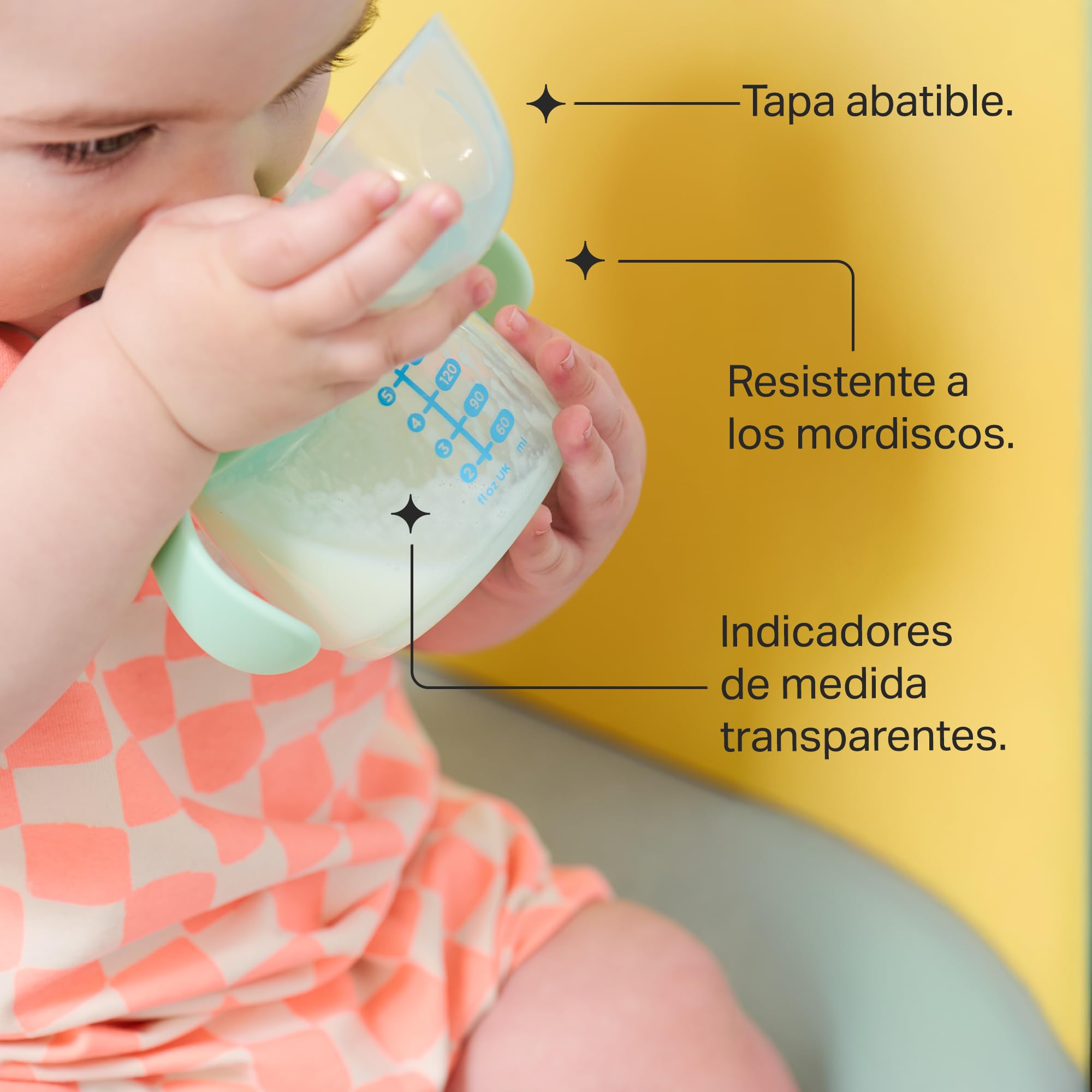 tommee-tippee-vaso-de-transici-n-con-boquilla-150-ml-antiderrames-pack-2-verde-y image 4