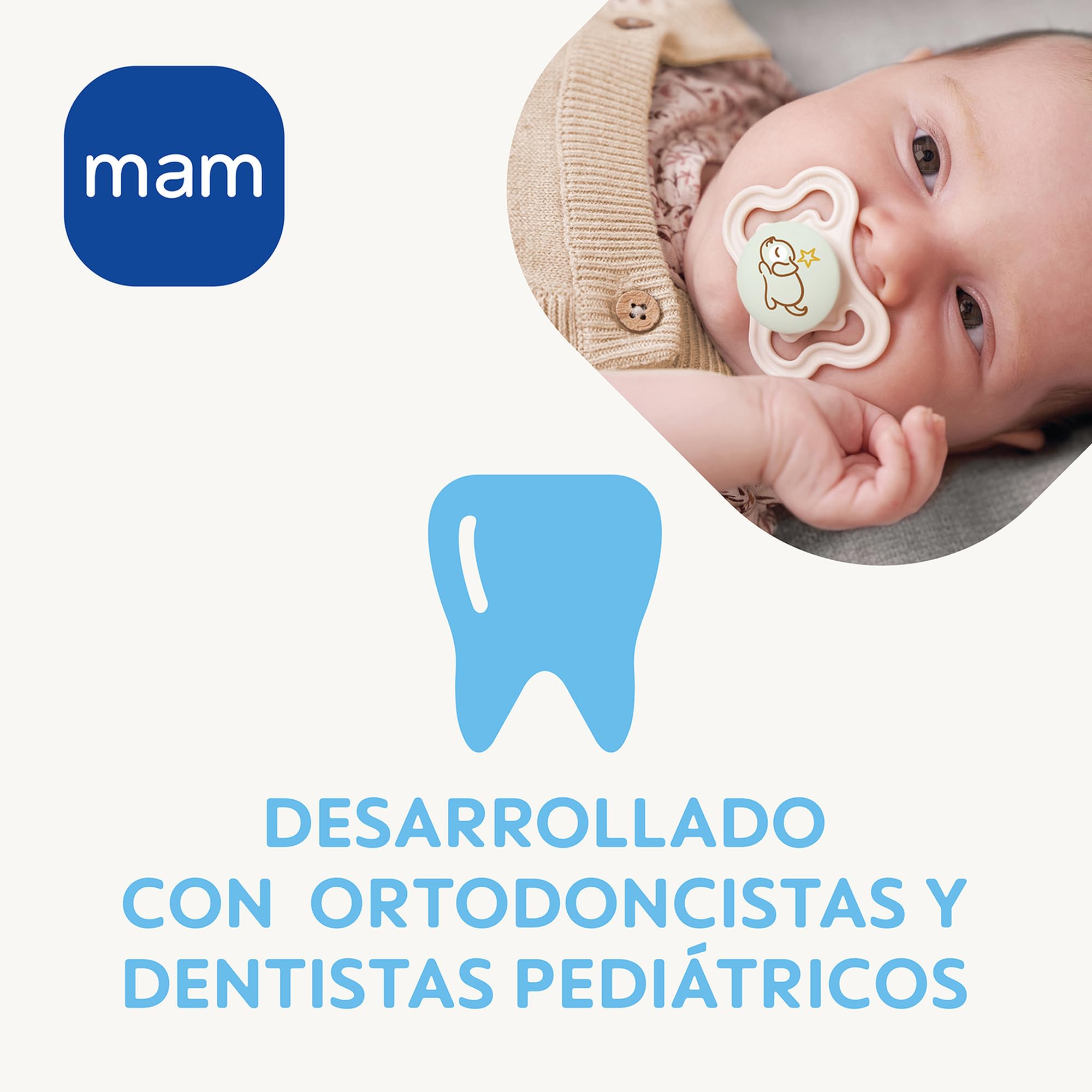 mam-chupete-supreme-6-meses-neutro-mate-chupete-con-escudo-ventilado-que-brilla- image 4