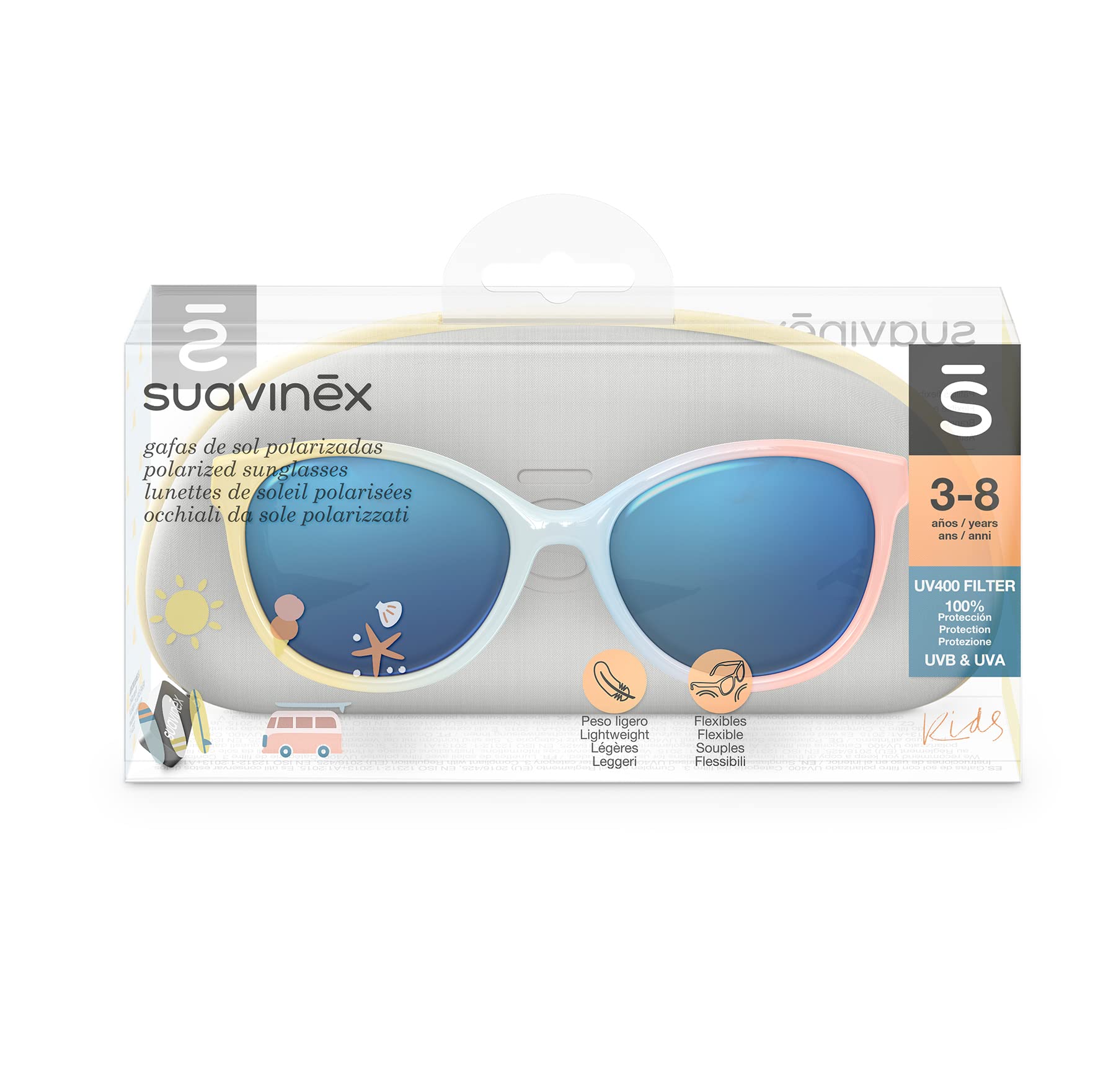 suavinex-gafas-de-sol-infantiles-polarizadas-3-8-a-os-uv400-con-funda-y-cinta-de-2 image 3