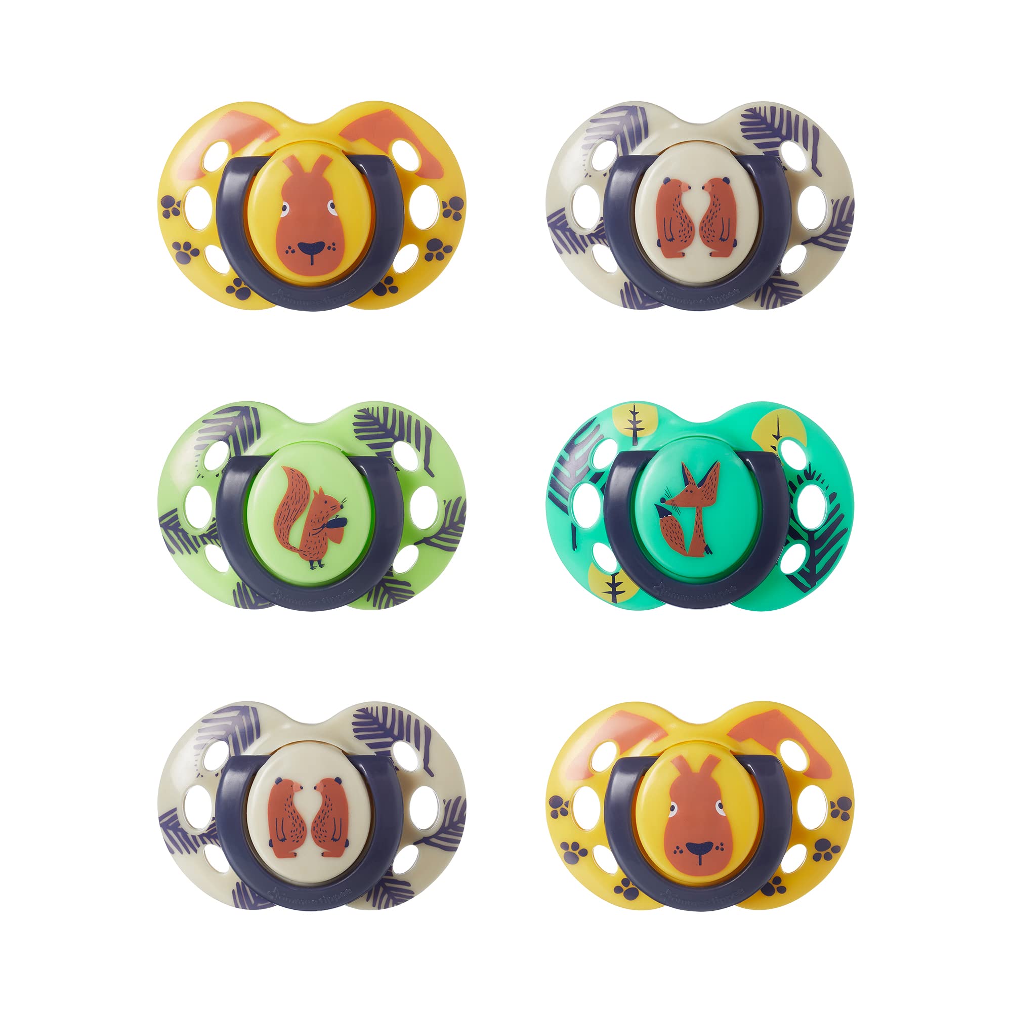 tommee-tippee-chupete-fun-6-18-meses-pack-de-6-chupetes-sim-tricos-de-silicona-s image 7