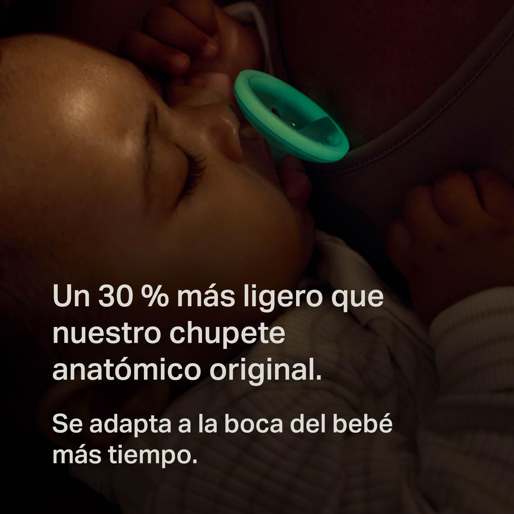 tommee-tippee-chupetes-breast-like-night-glow-0-6m-pack-de-4-chupetes-de-silicon image 6