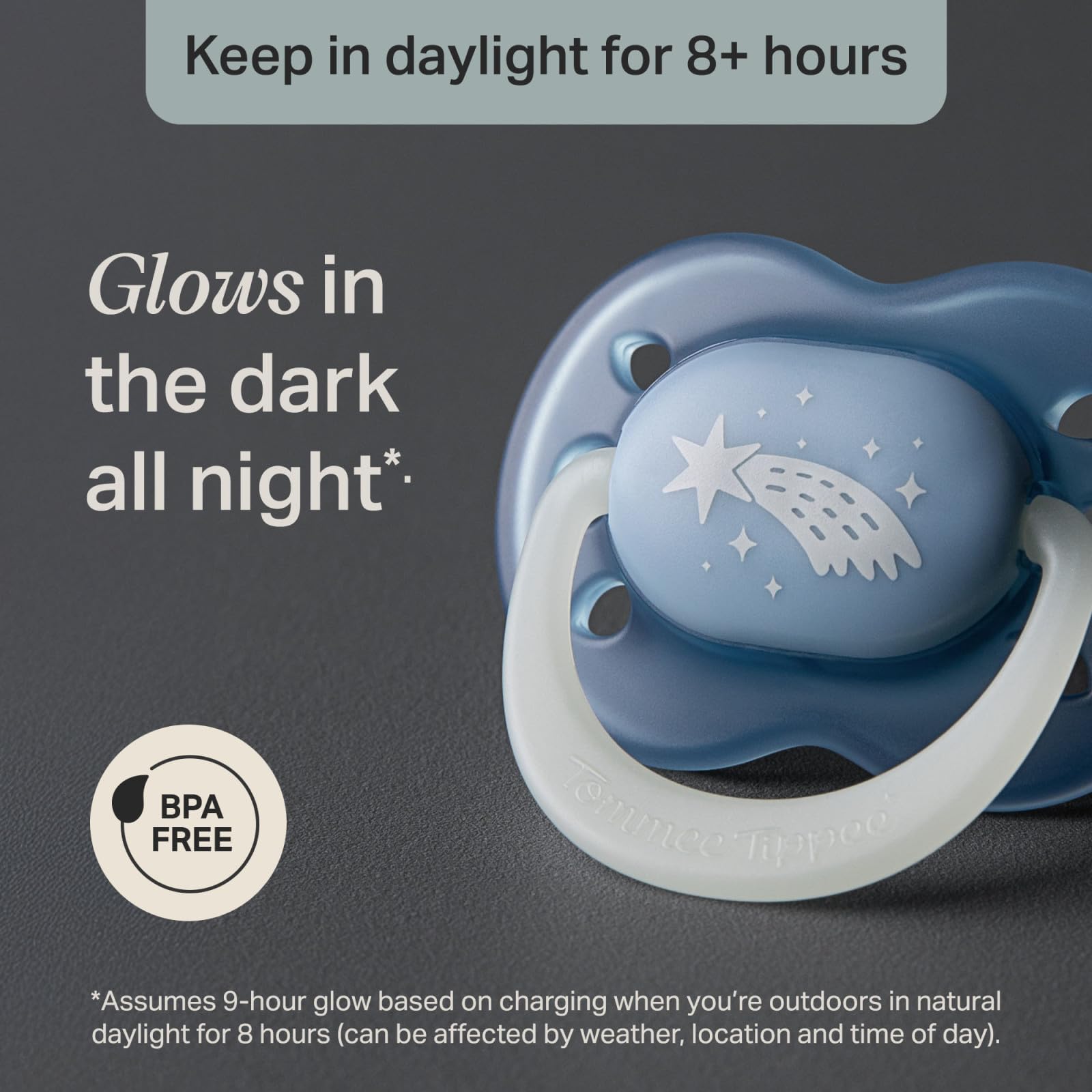 tommee-tippee-chupete-nightglow-18-36-meses-pack-de-4-brilla-en-la-oscuridad-tet image 5