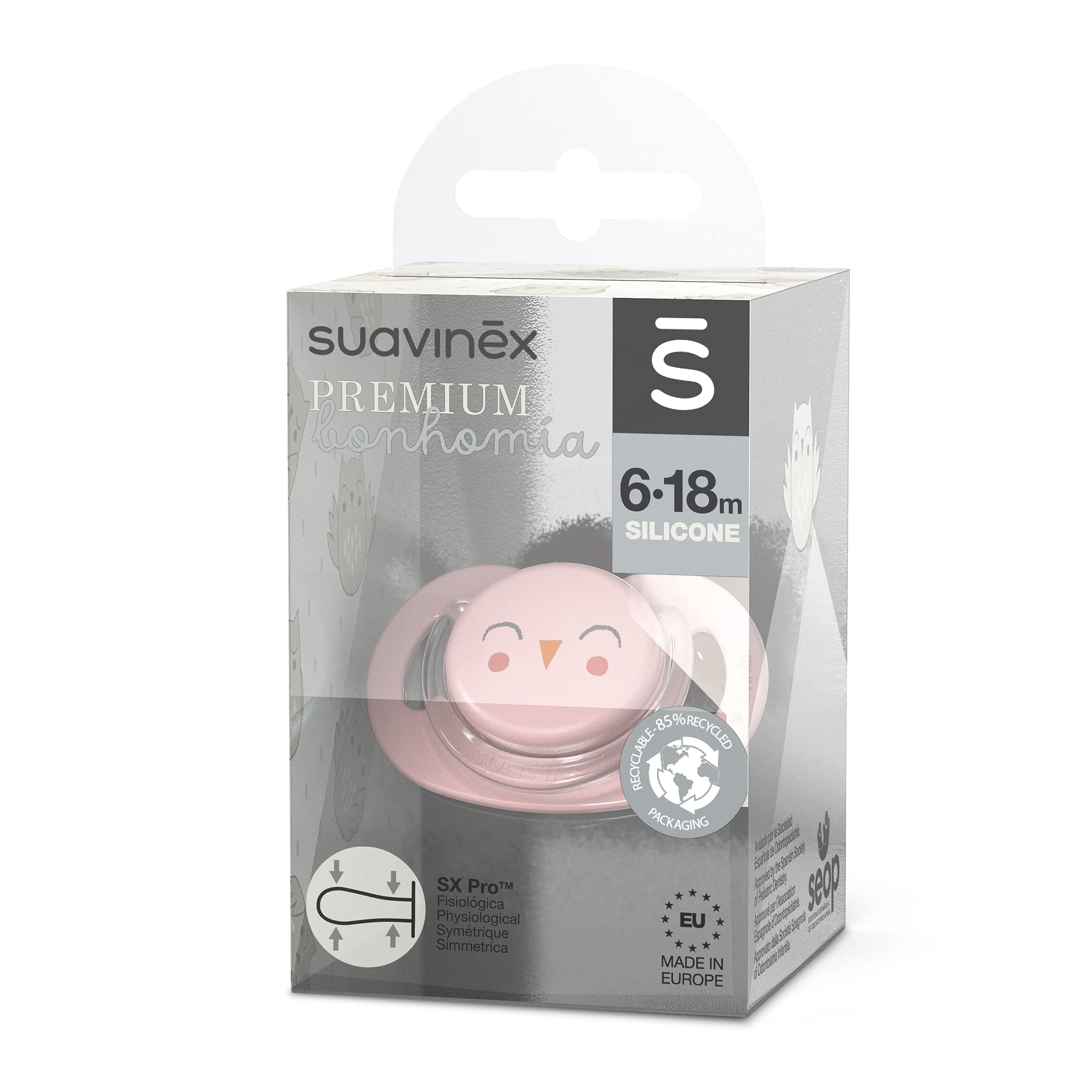 suavinex-chupete-premium-6-18-meses-con-tetina-fisiol-gica-de-silicona-sx-pro-ul image 5